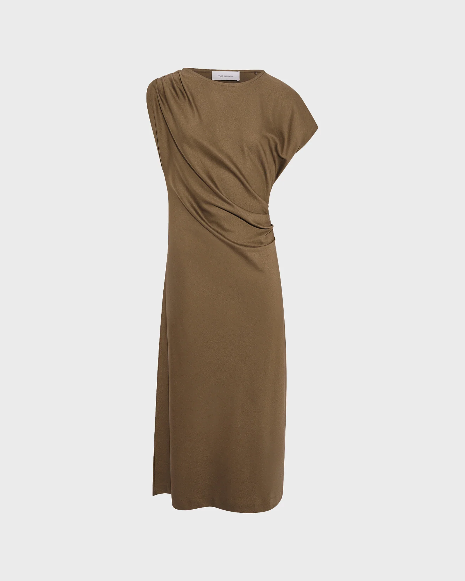 Asymmetrical jersey dress - Image 4