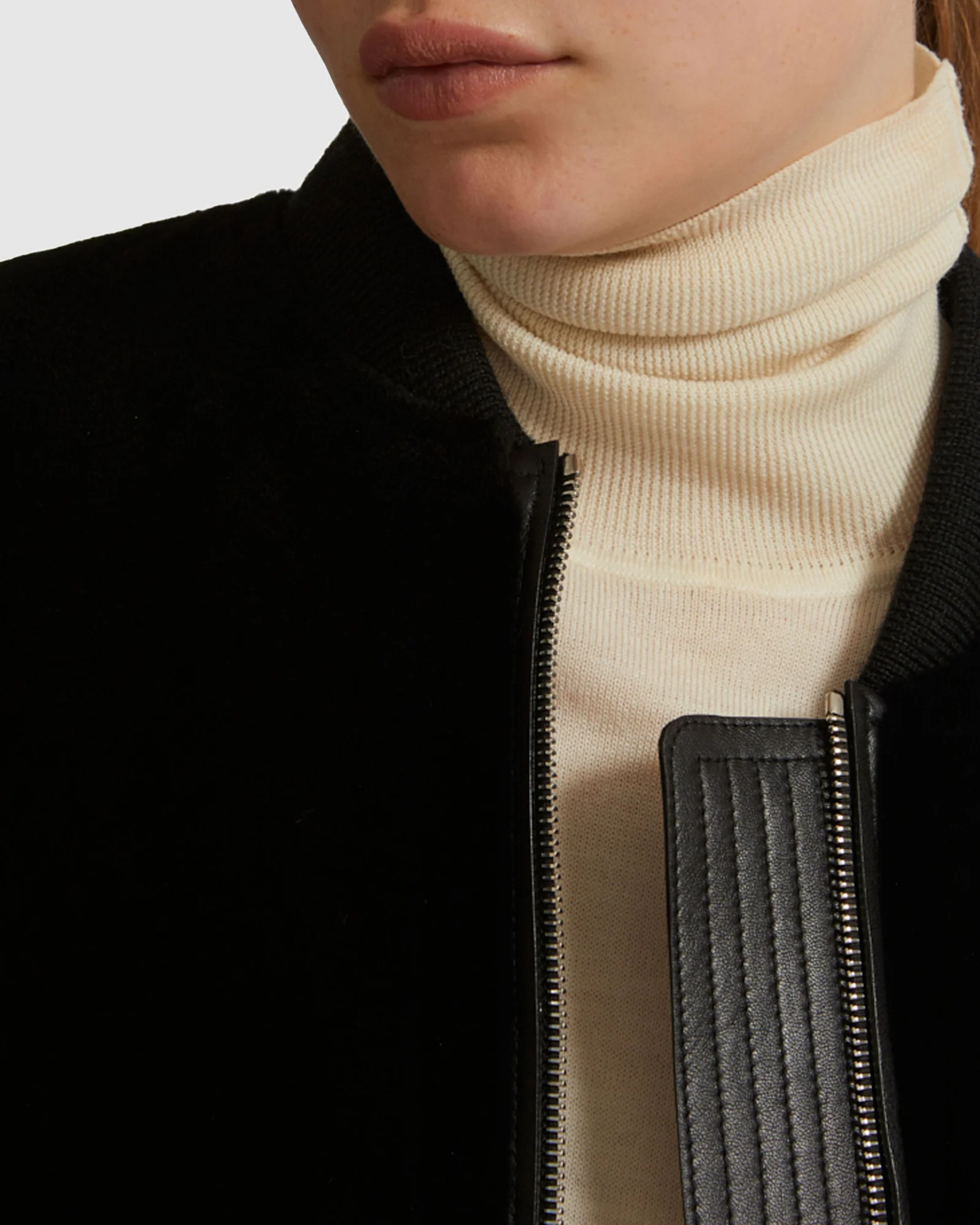 Bomber jacket in sheared mink - Image 4