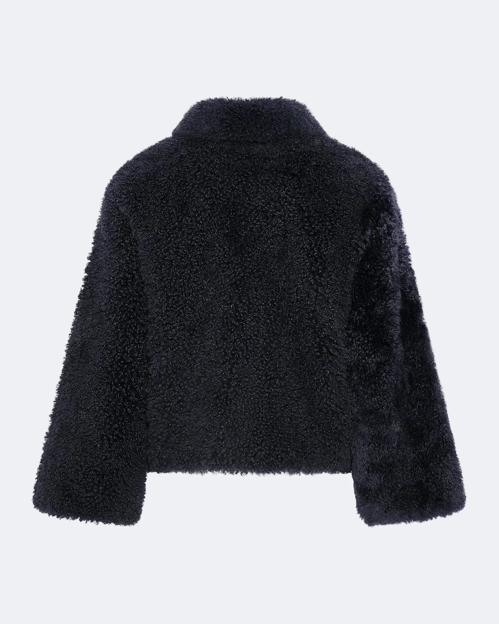 Cashmere-blend and lambskin peacoat jacket - Image 6