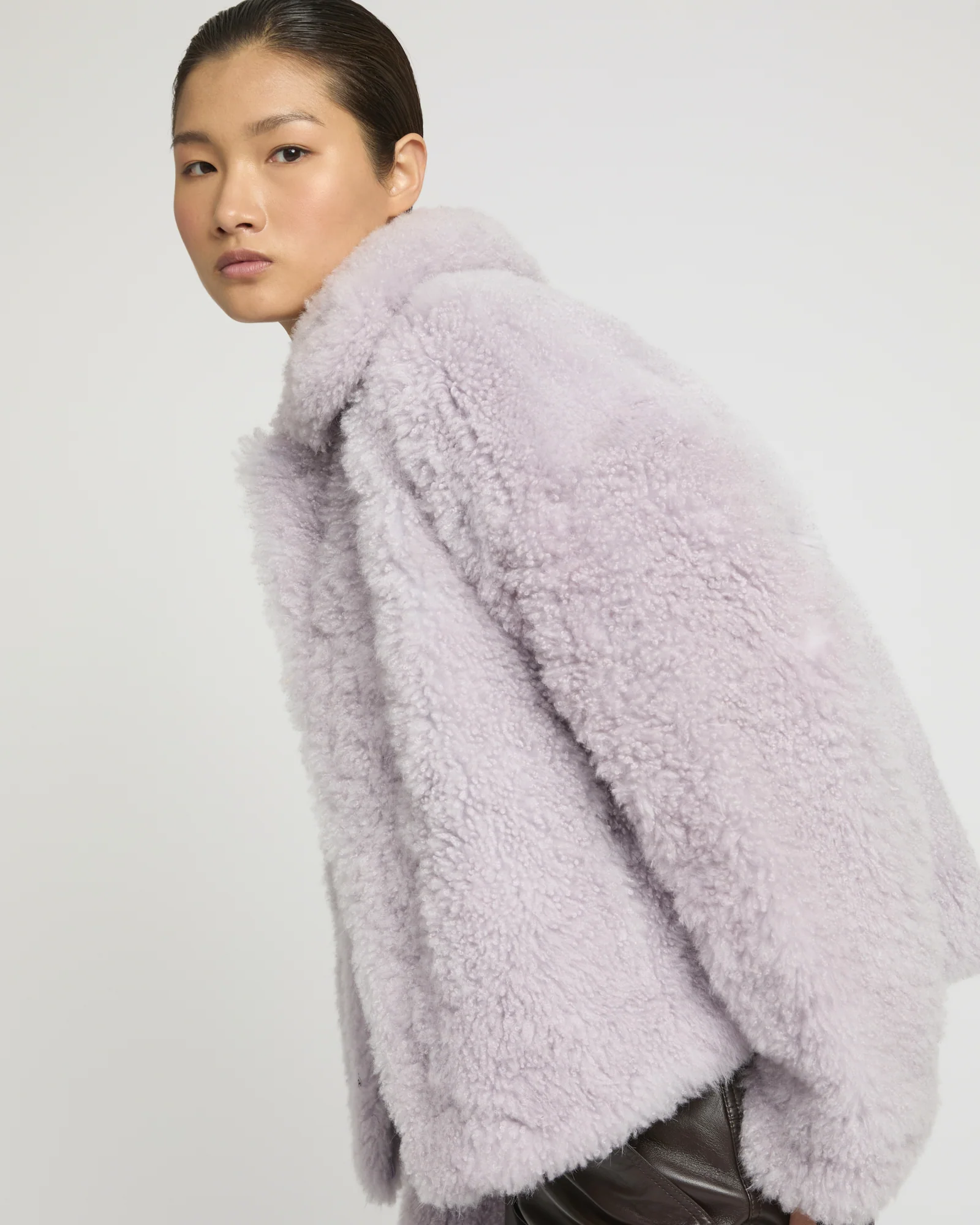 Cashmere lambskin and Merino knit jacket - Image 3