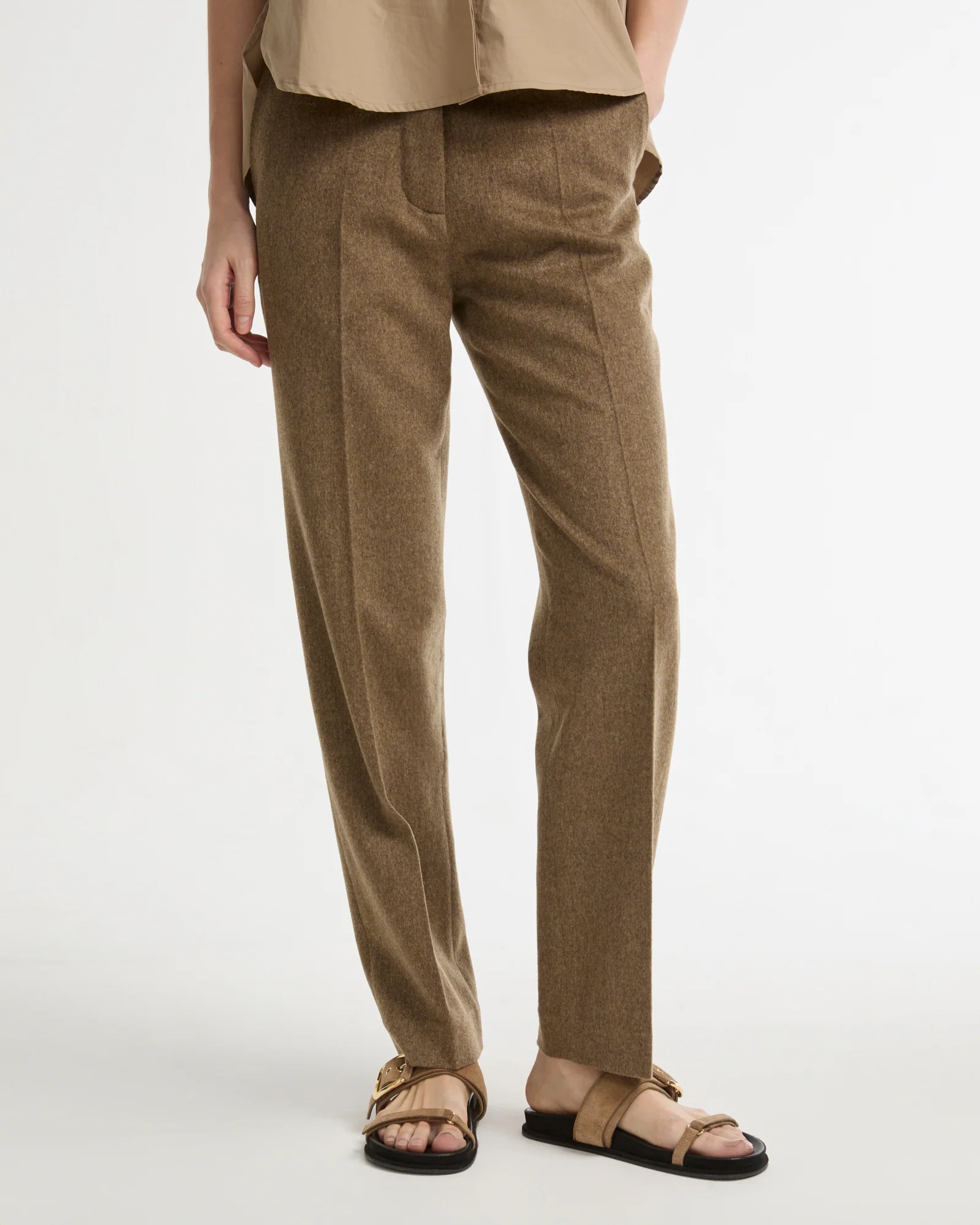 Cashmere tailored trousers - Image 2