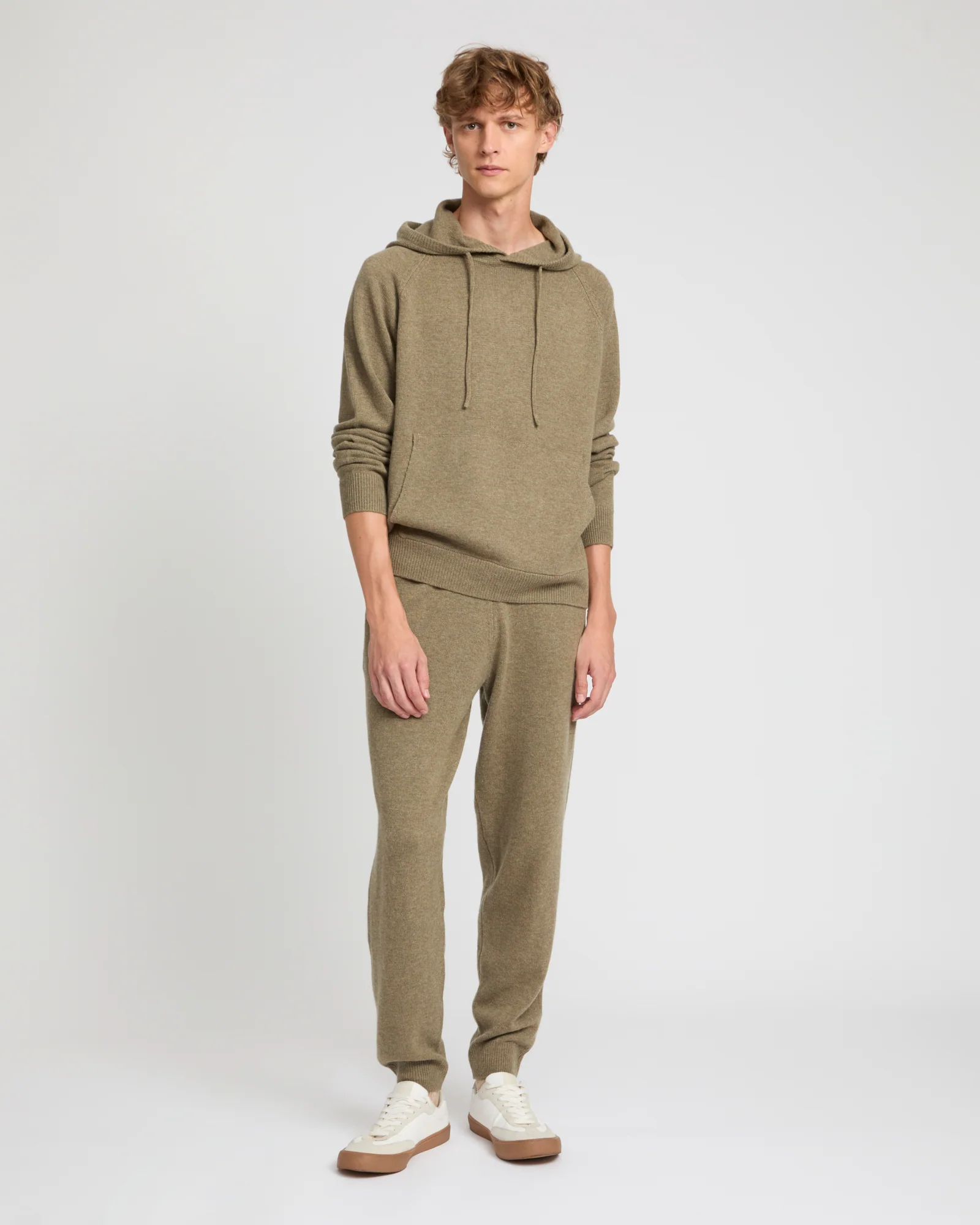Cashmere wool knit Hoodie - Image 2
