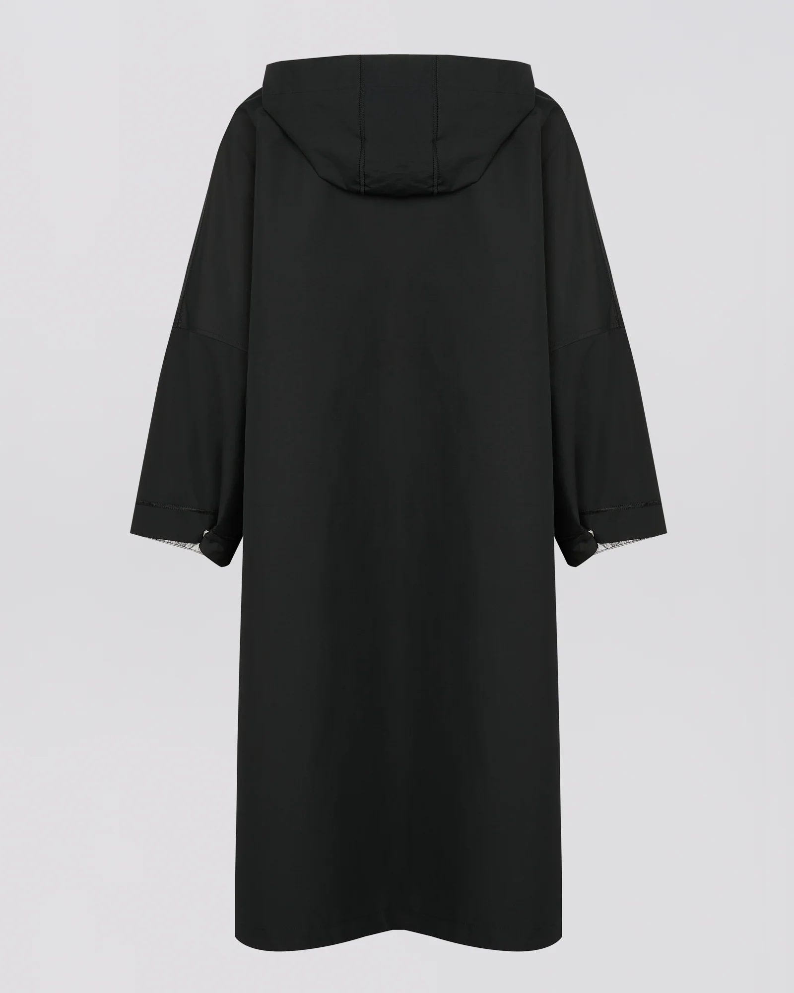 Cape-style parka in technical fabric - Image 7