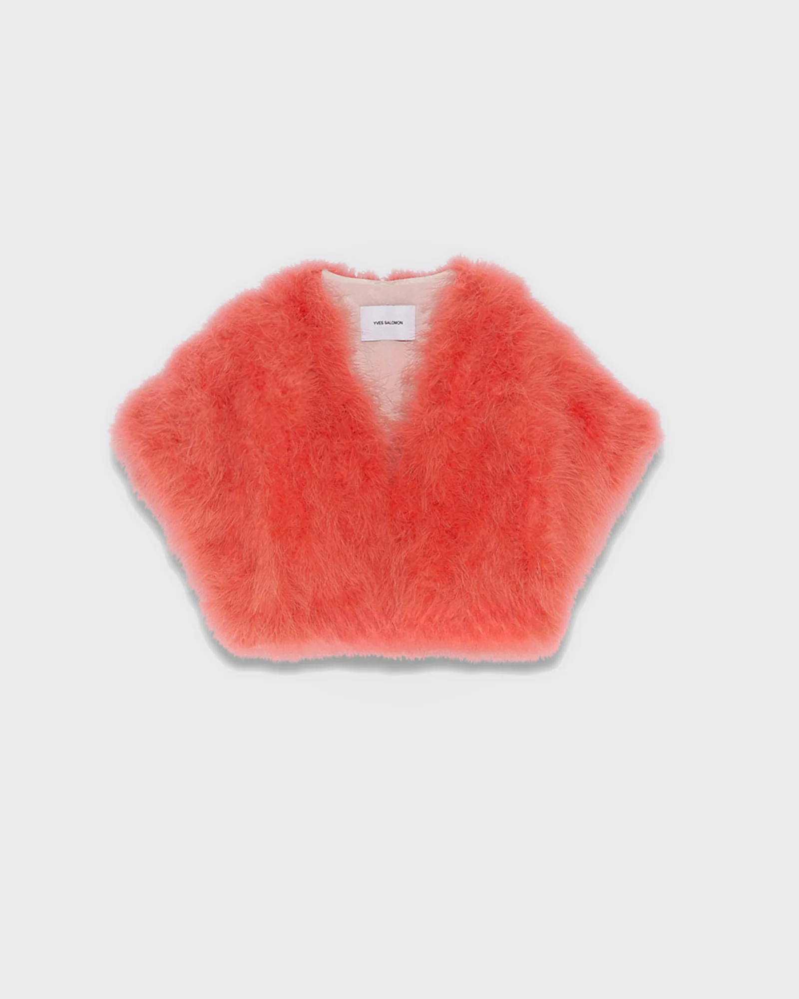 Cropped feather bolero - Image 4