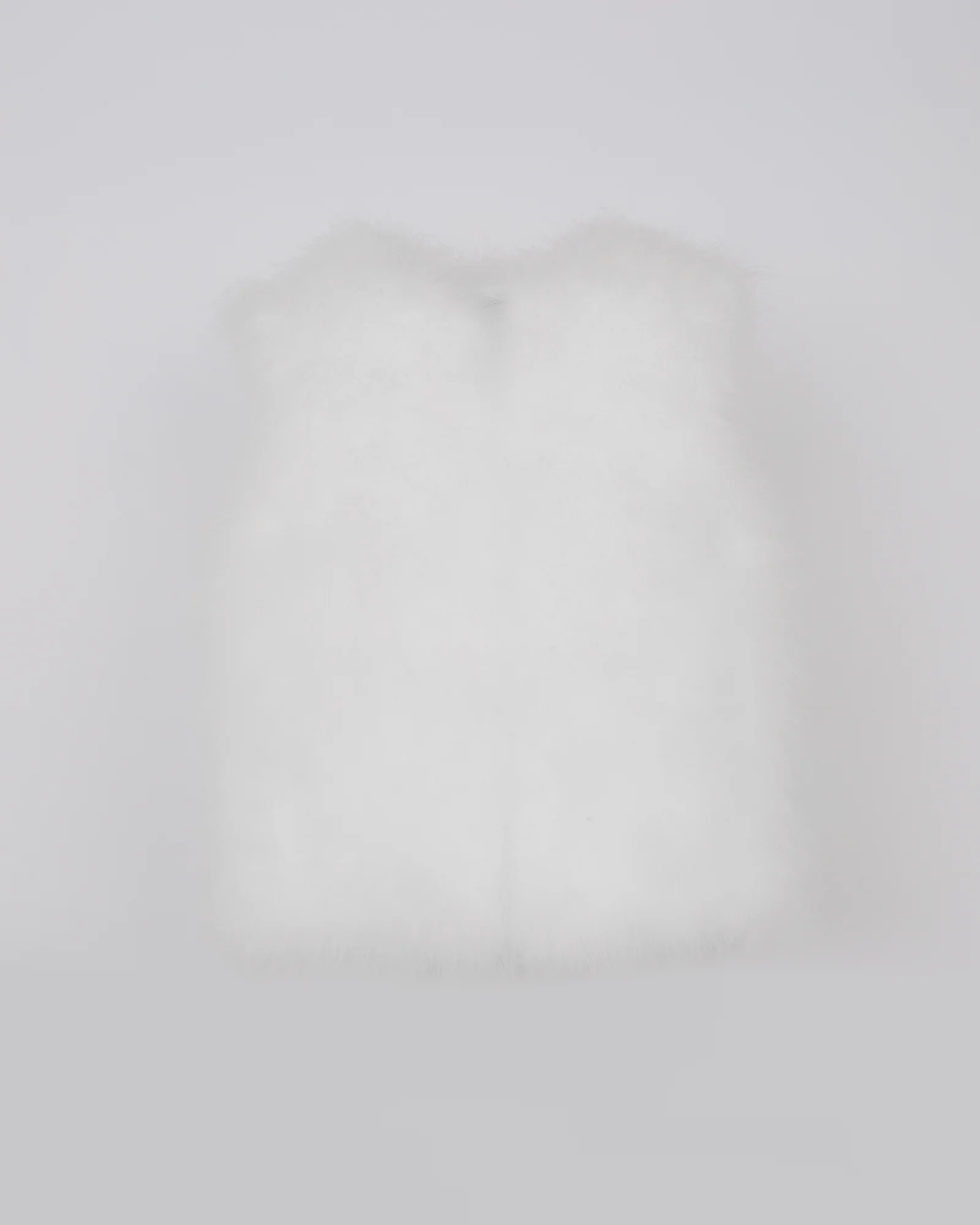 Cropped feather gilet - Image 4