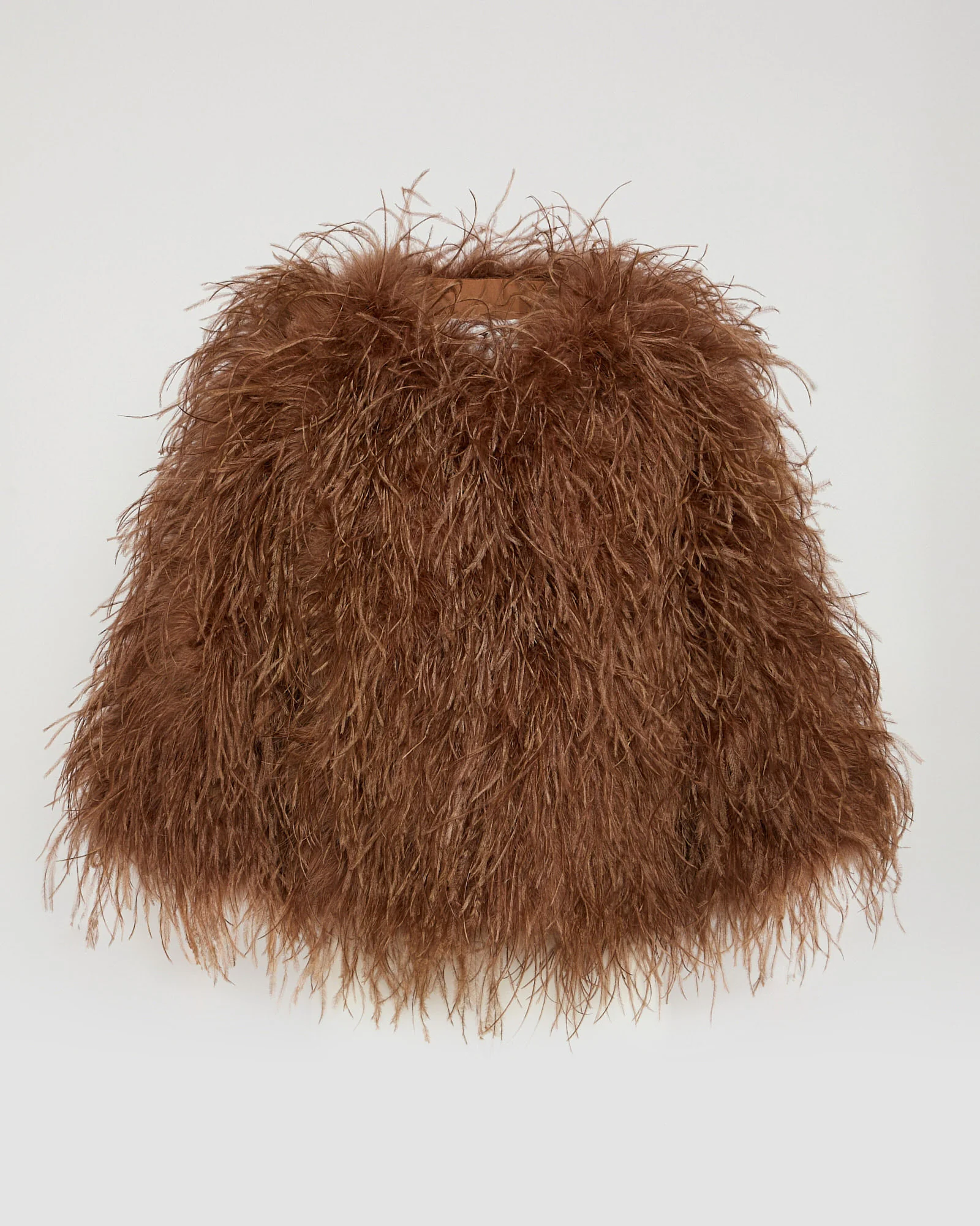 Short Ostrich Feather Jacket - Image 4