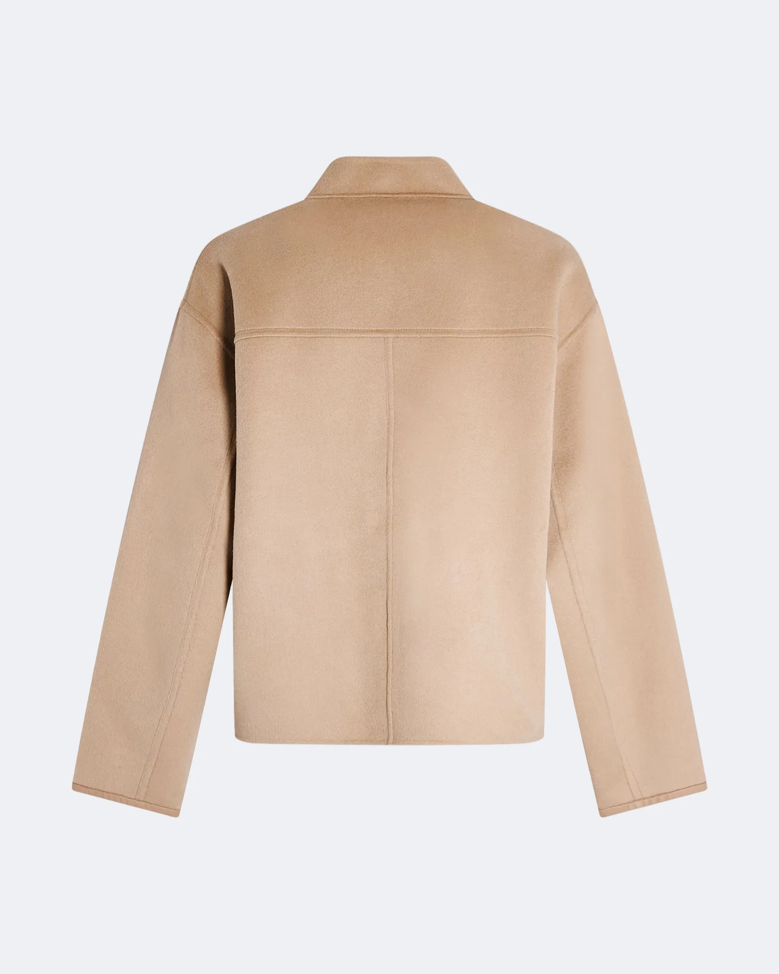 Double-sided cashmere-blend varsity jacket - Image 6