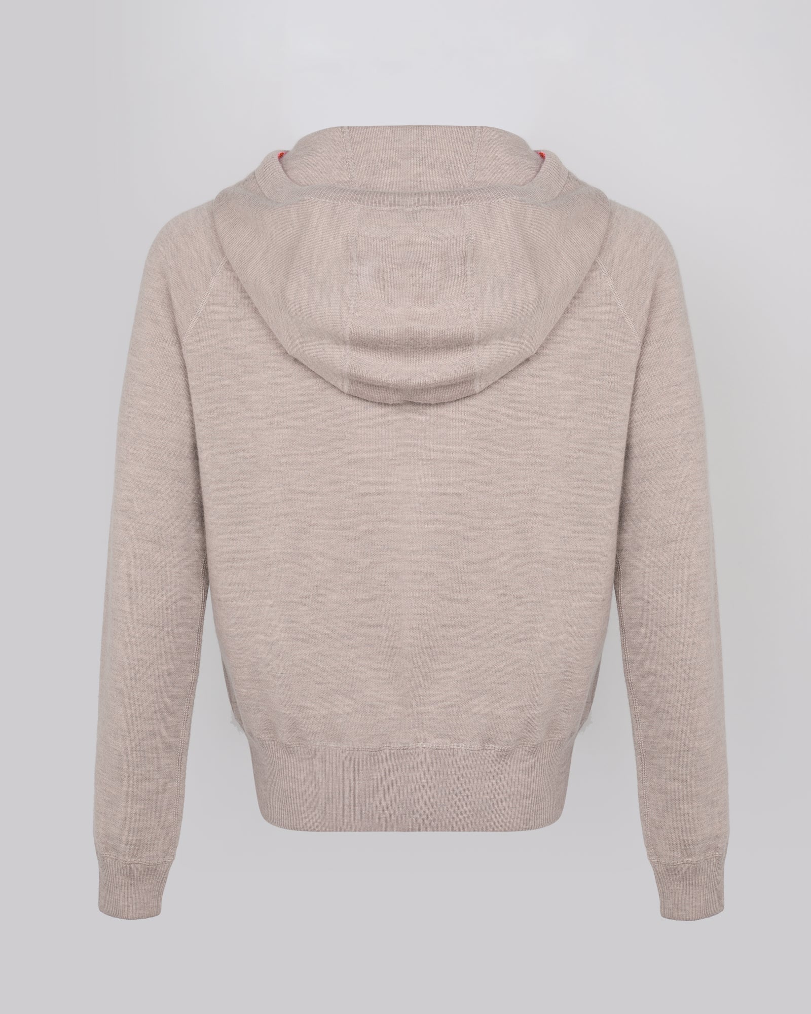 Double-sided cashmere hoodie - Image 6