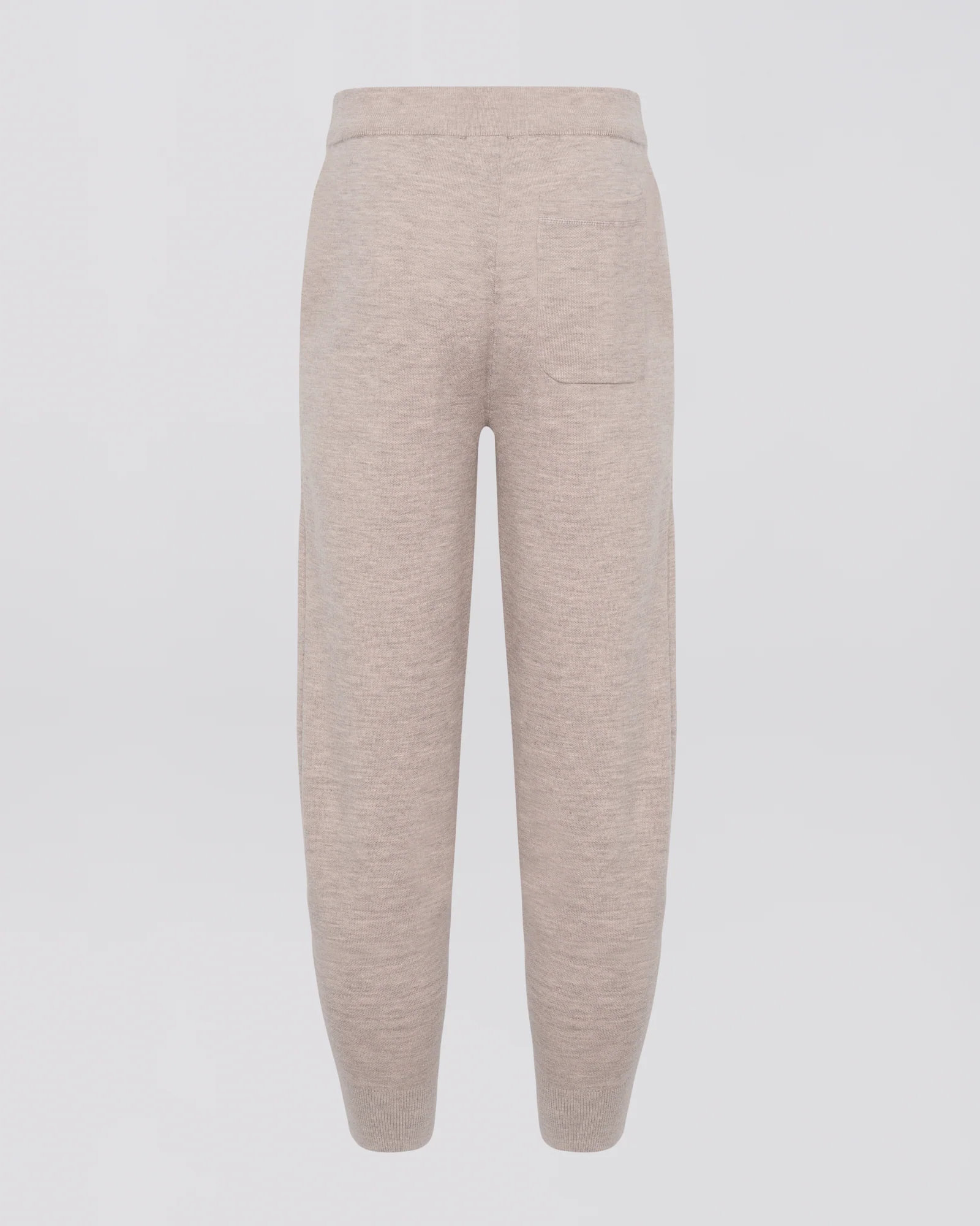 Double-sided cashmere trousers - Image 5