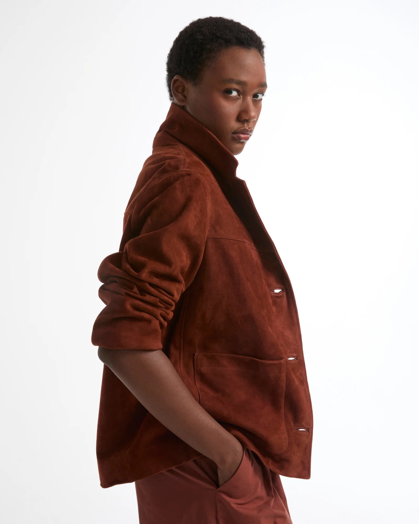 Double-sided lambskin jacket - Image 4