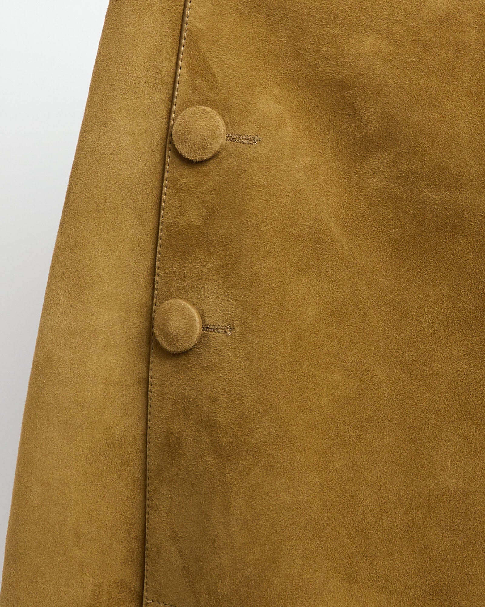 Double-sided lambskin mini skirt - Image 7
