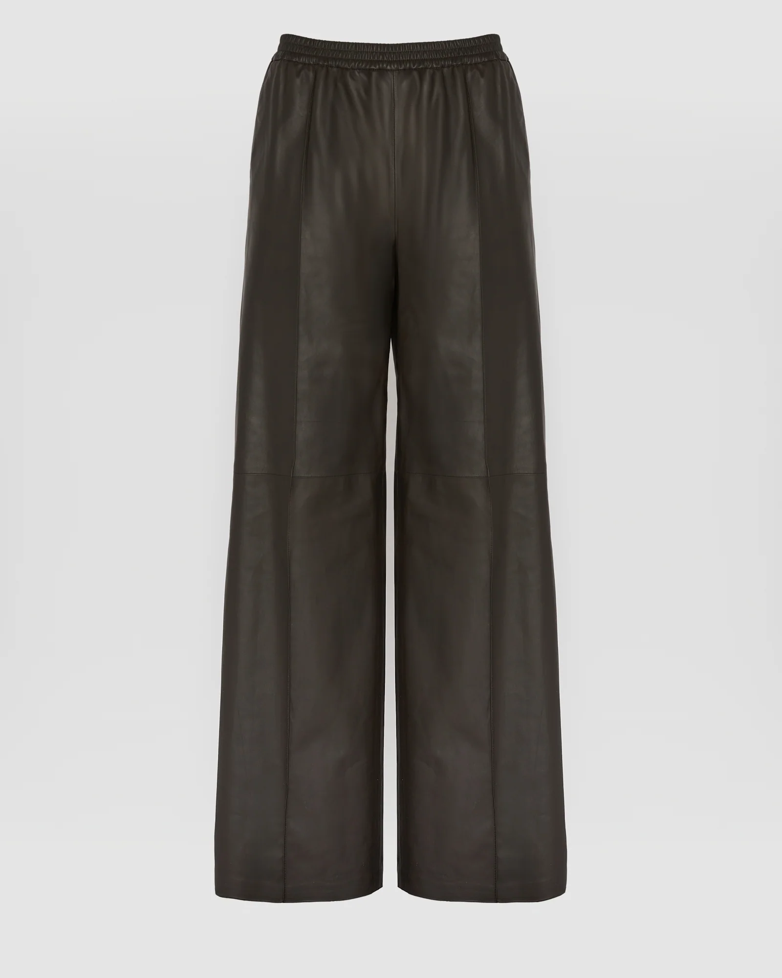 Fine lamb leather loose trousers - Image 4