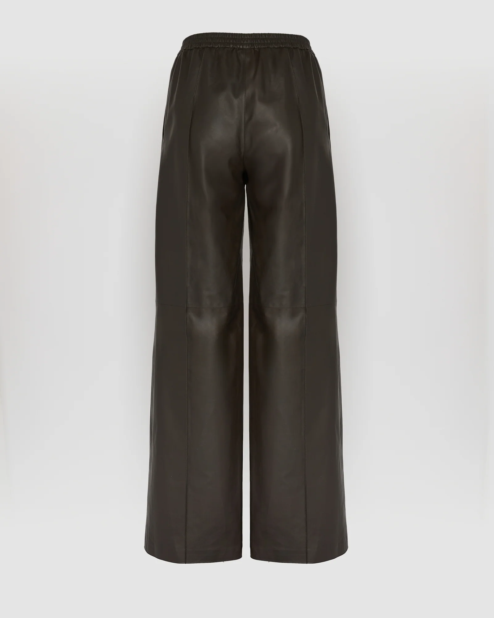 Fine lamb leather loose trousers - Image 5