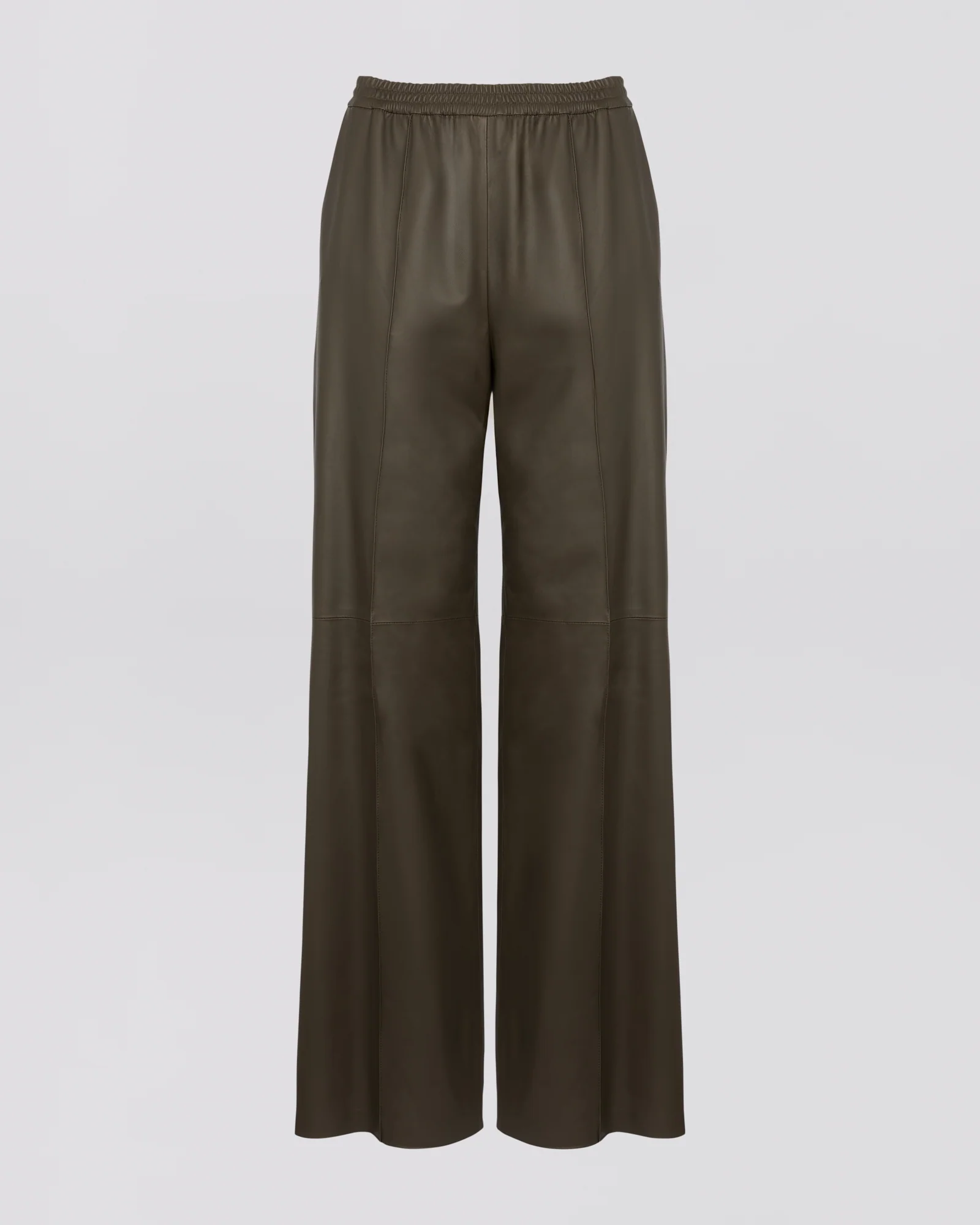 Fine lamb leather loose trousers - Image 4