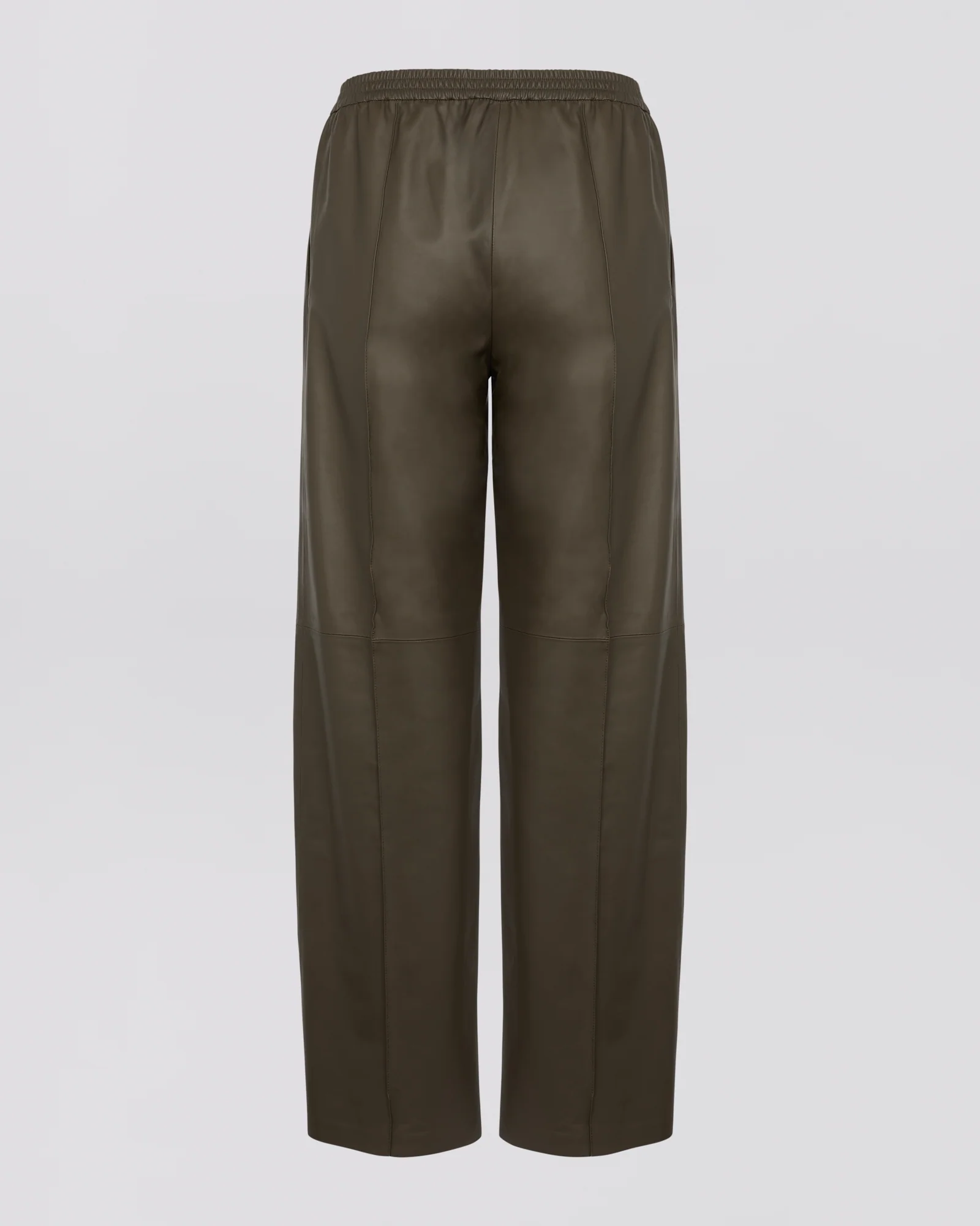 Fine lamb leather loose trousers - Image 5