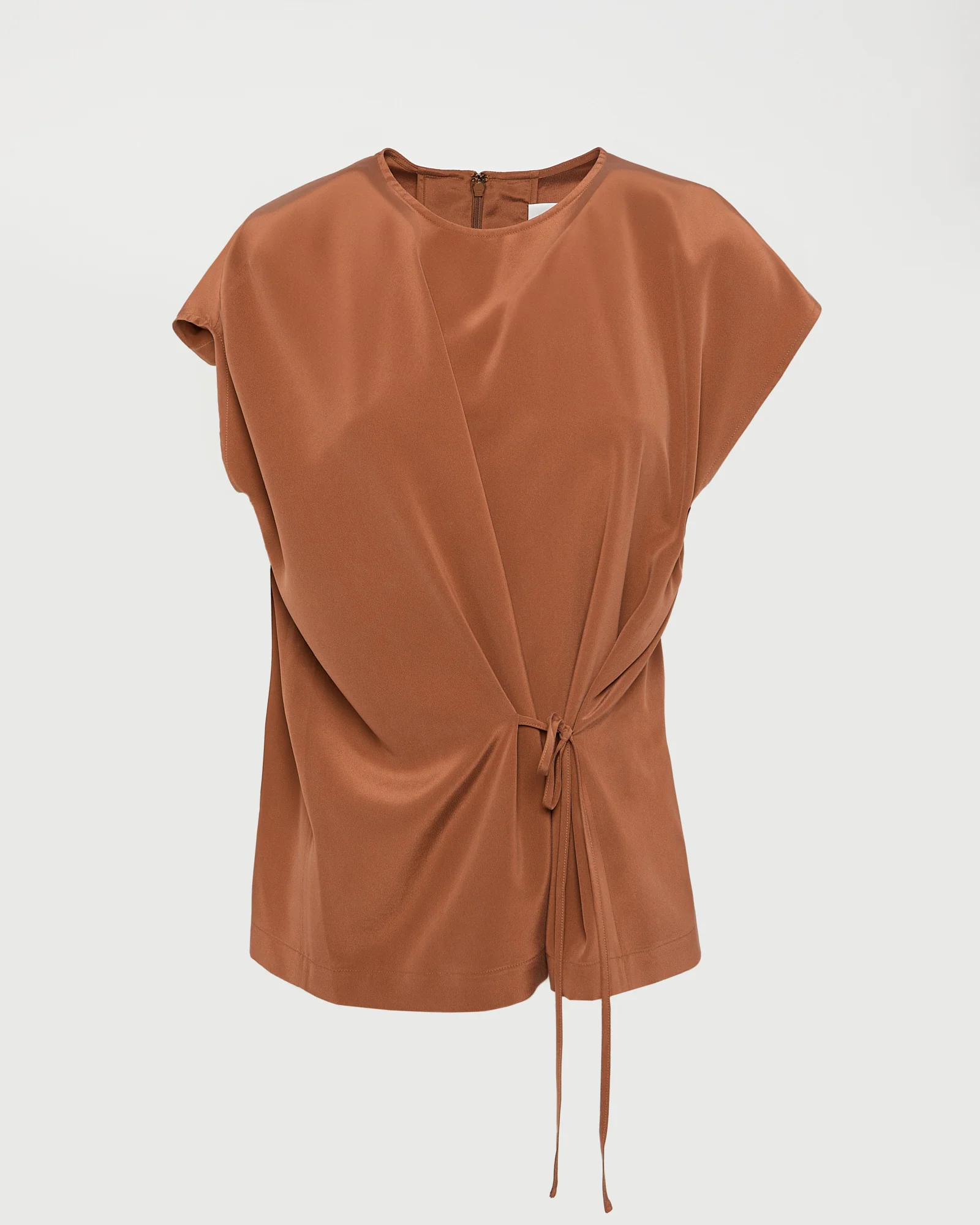 Fluid silk crepe top - Image 4