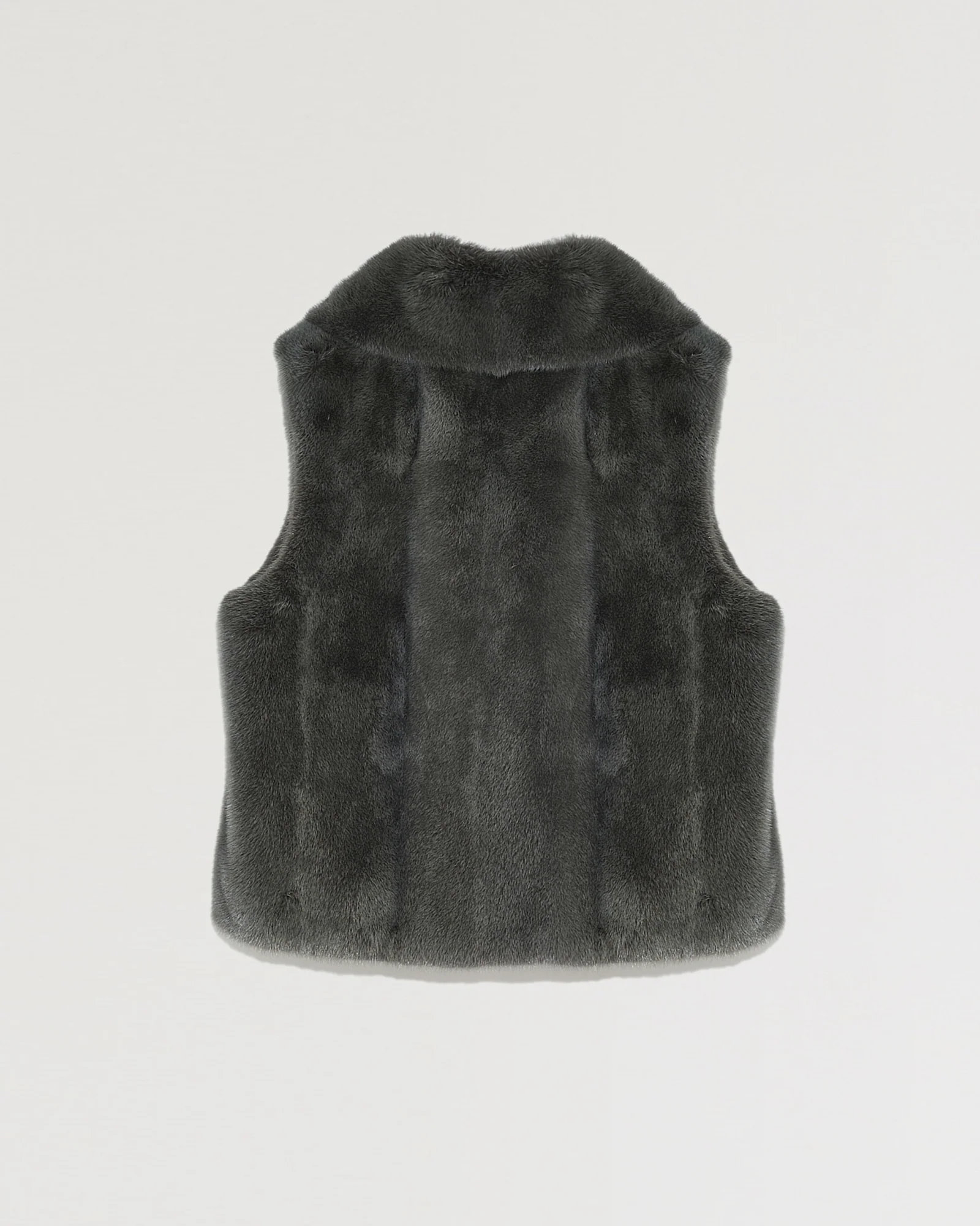 Sleeveless mink fur jacket - Image 2