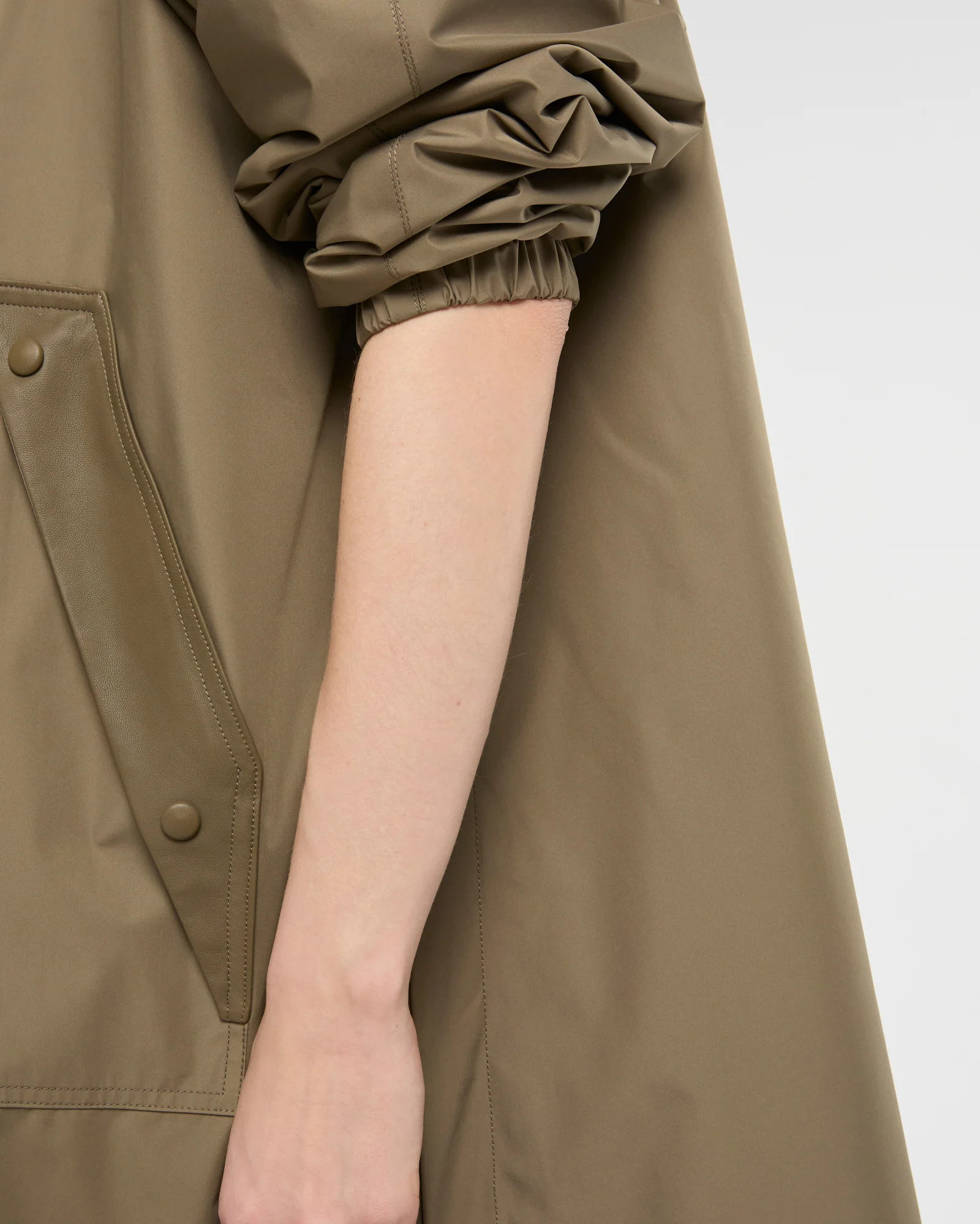 Hooded parka in waterproof technical fabric - Image 3