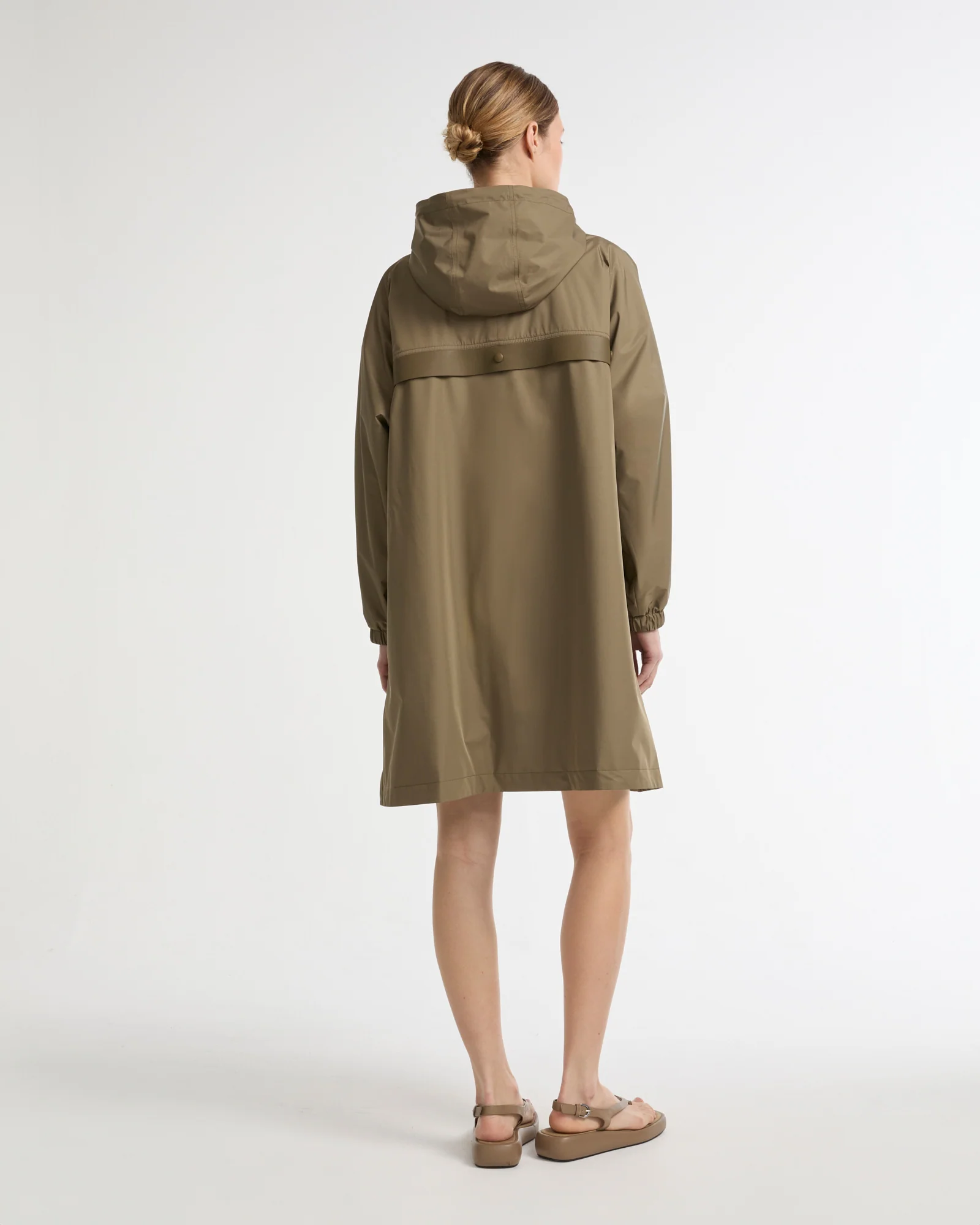 Hooded parka in waterproof technical fabric - Image 5