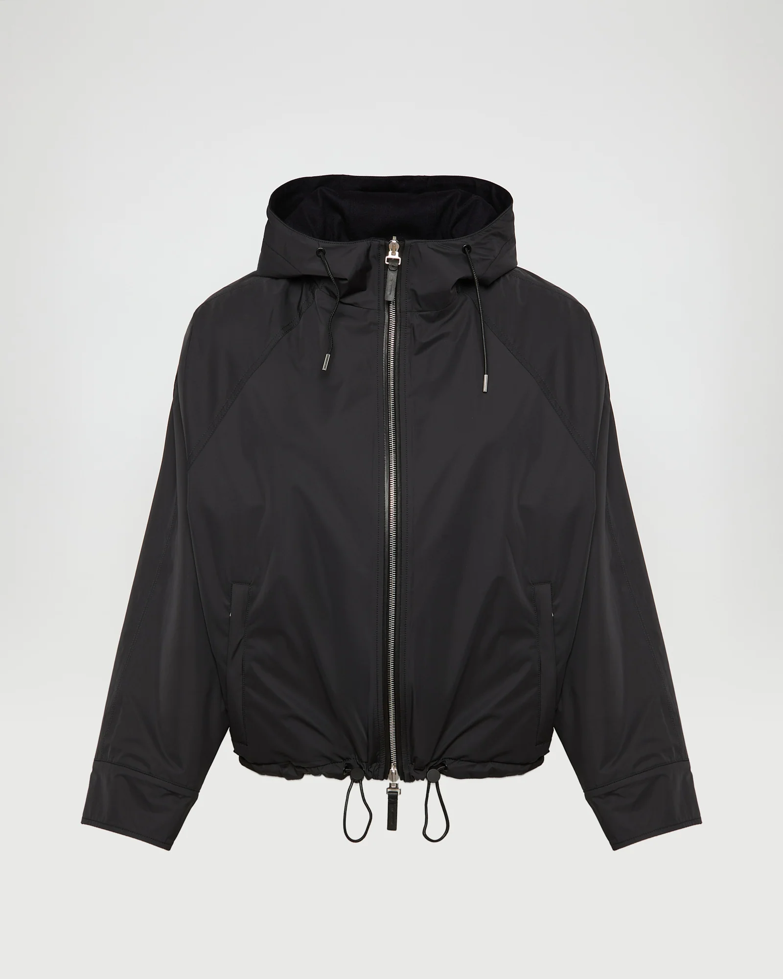 Hooded reversible wool and cashmere blend jacket Loro Piana fabric - Image 6