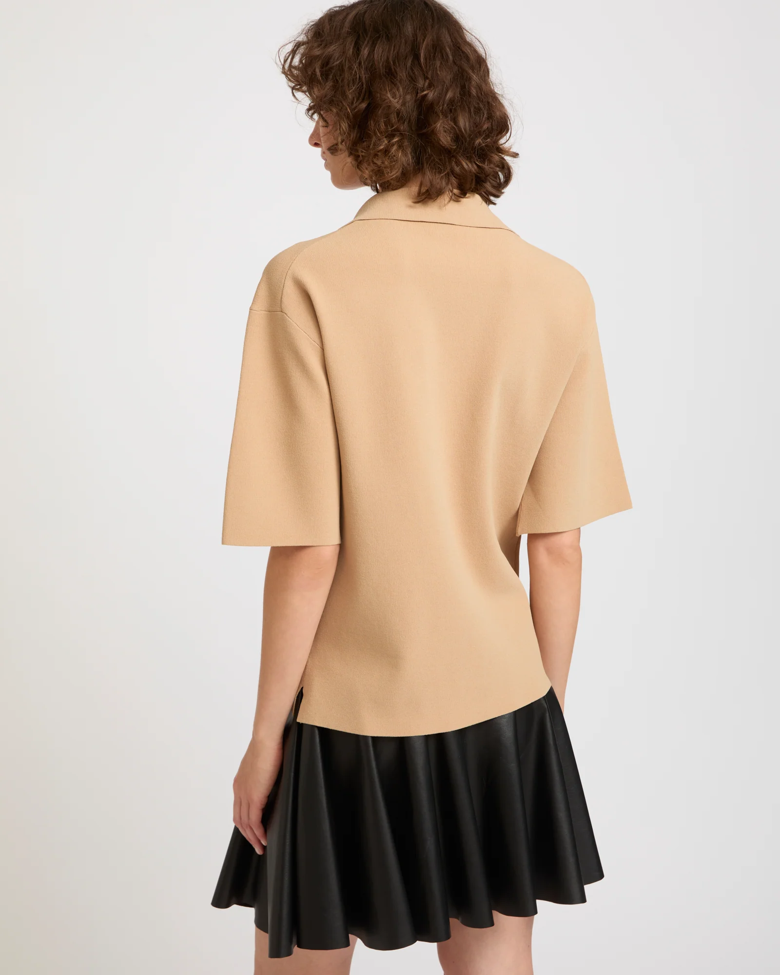 Knit polo shirt - Image 3