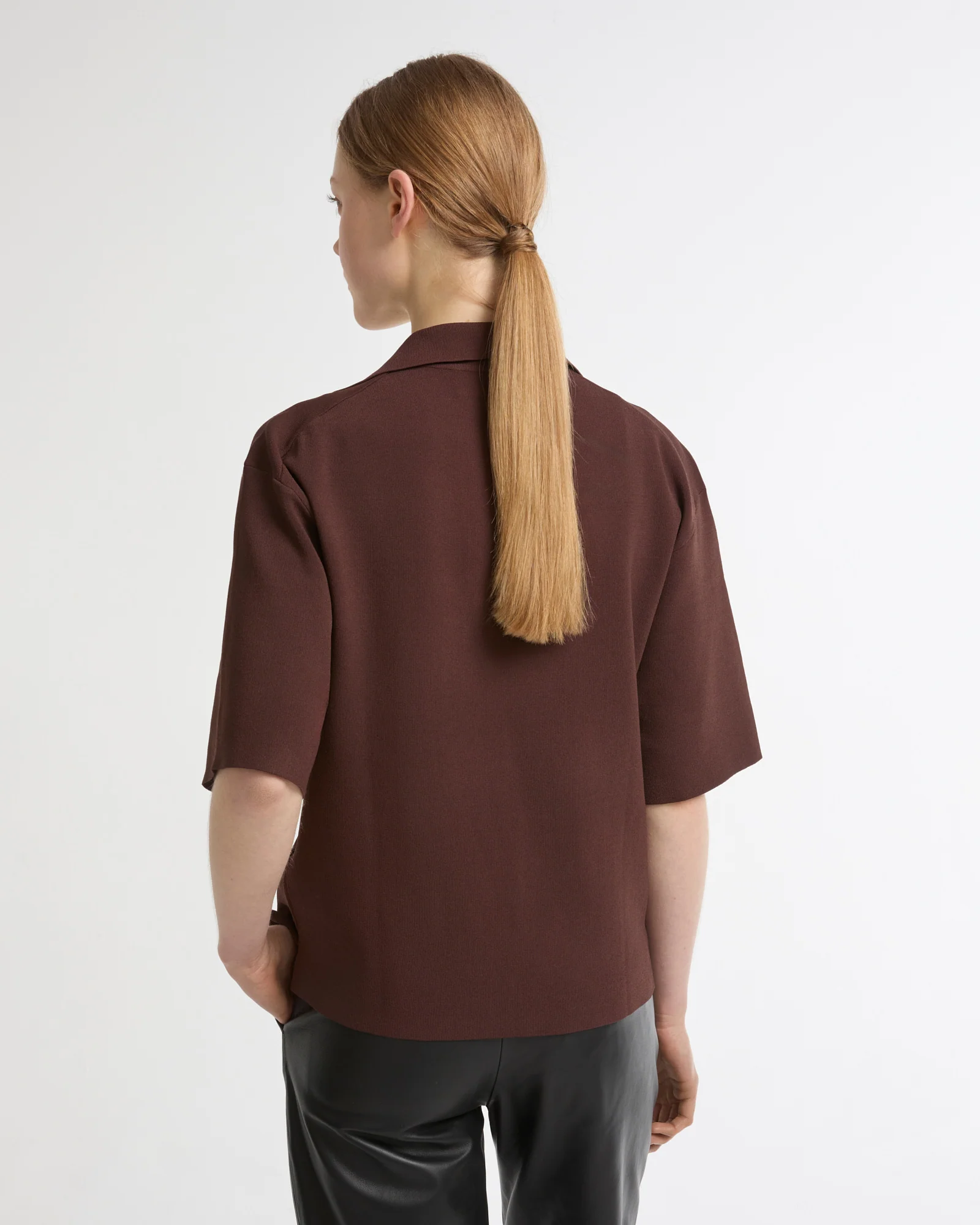 Knit polo shirt - Image 3