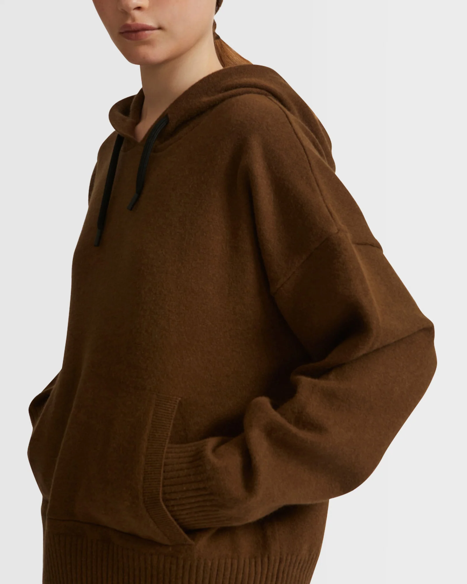 Knitted hoodie - Image 3
