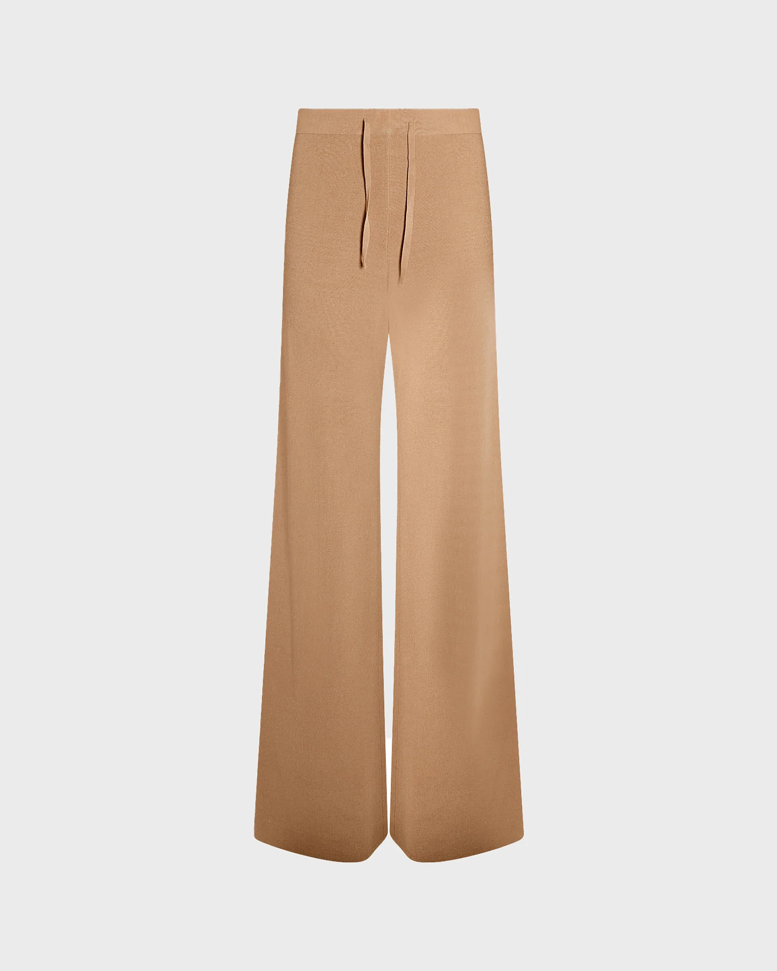Knitted wide leg trousers - Image 3