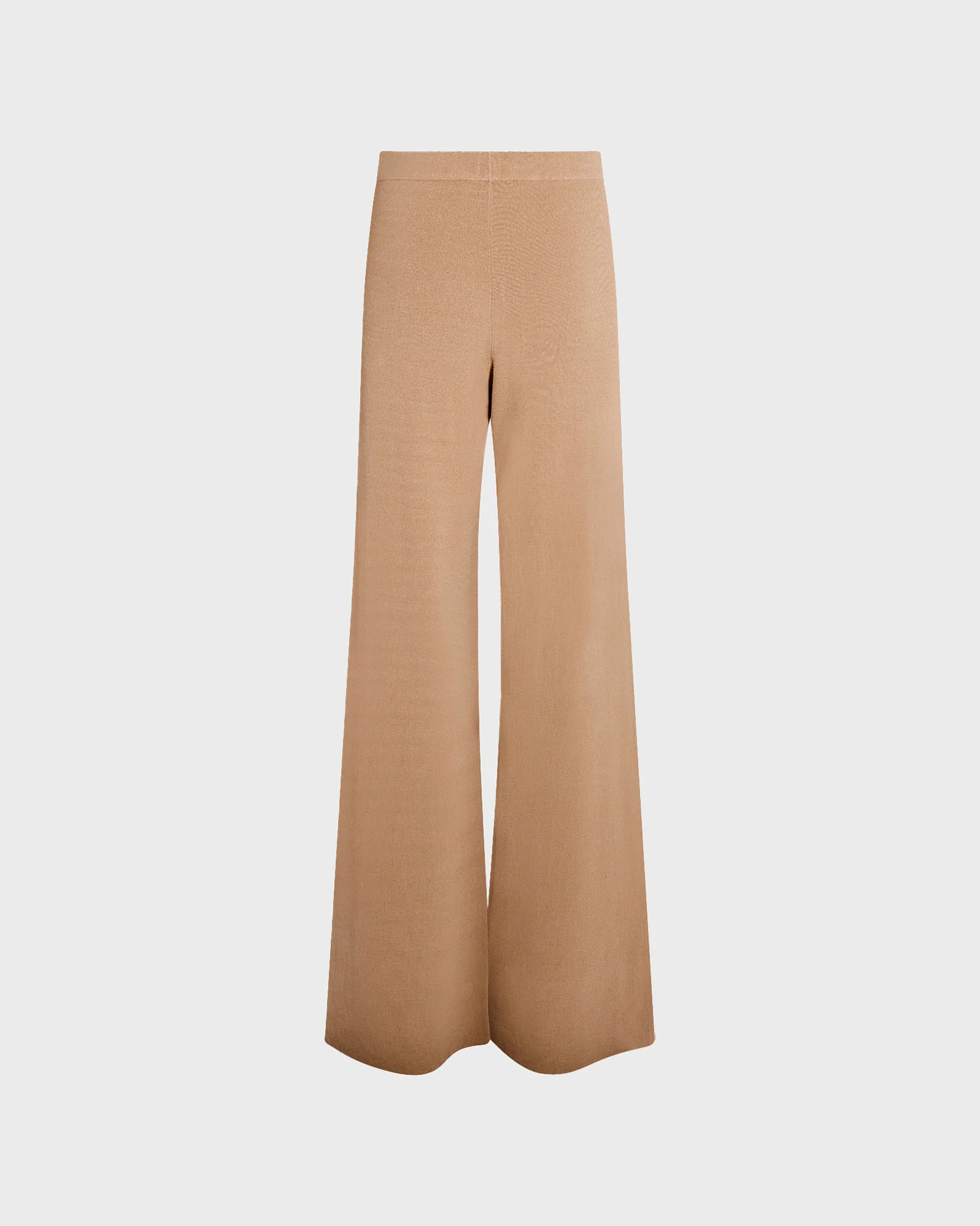 Knitted wide leg trousers - Image 4