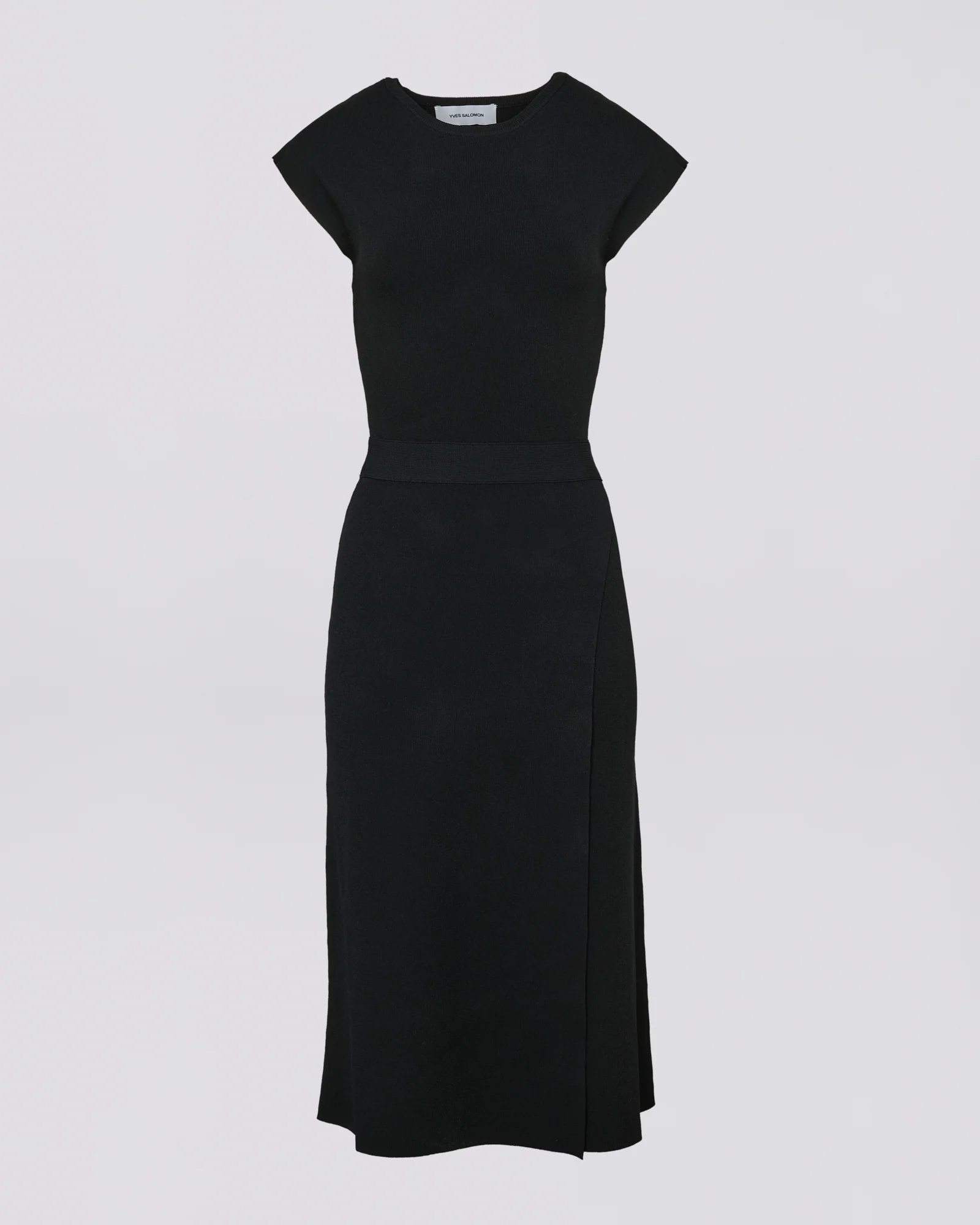 Knitted wrap dress - Image 4