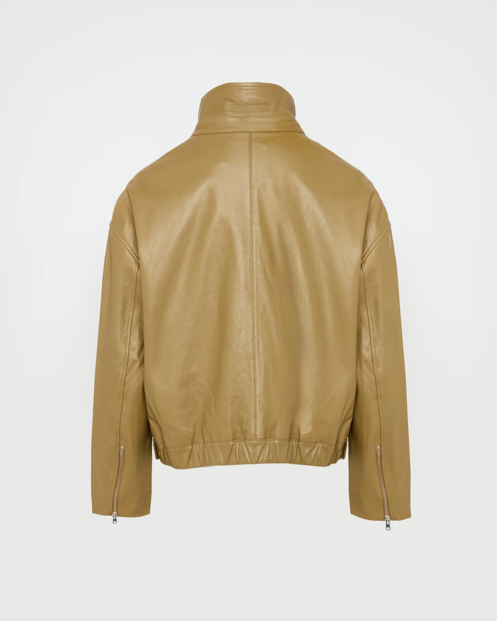 Lamb leather blouson - Image 6
