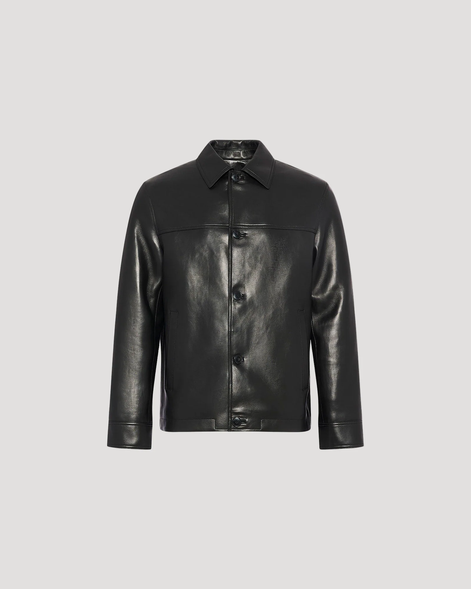Lamb leather jacket - Image 6