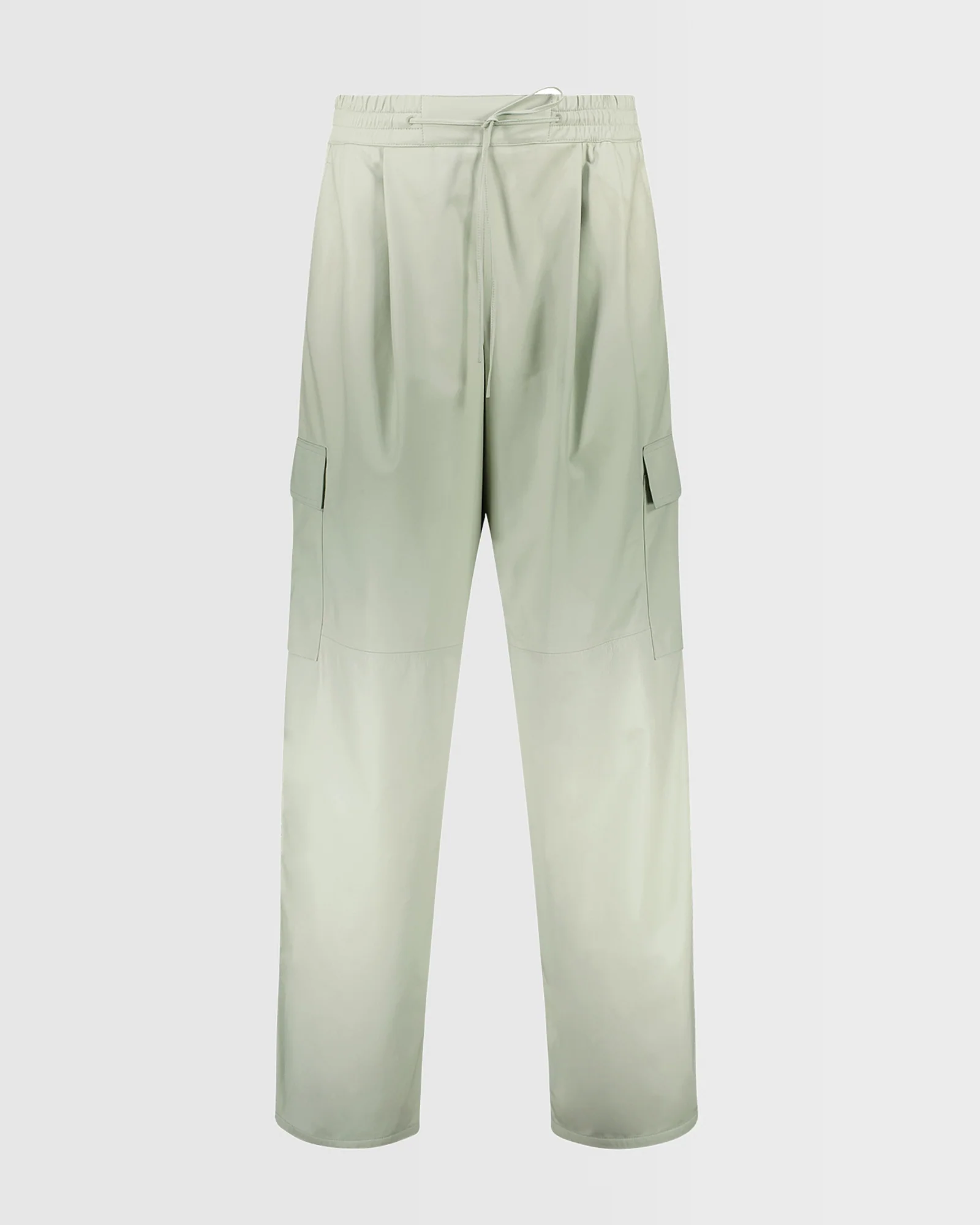 Cargo trousers in lamb leather - Image 5