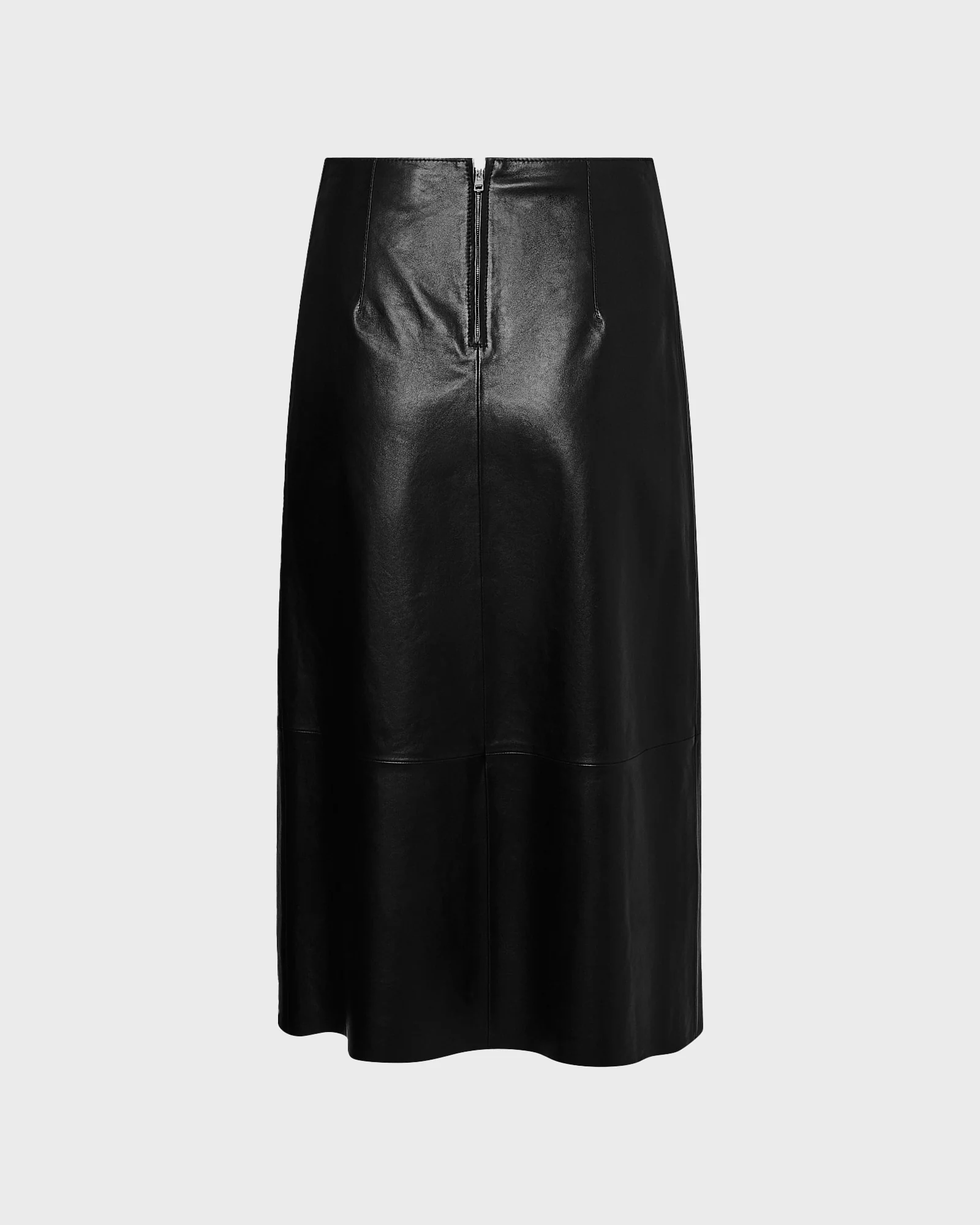 Leather fringe wrap skirt - Image 5