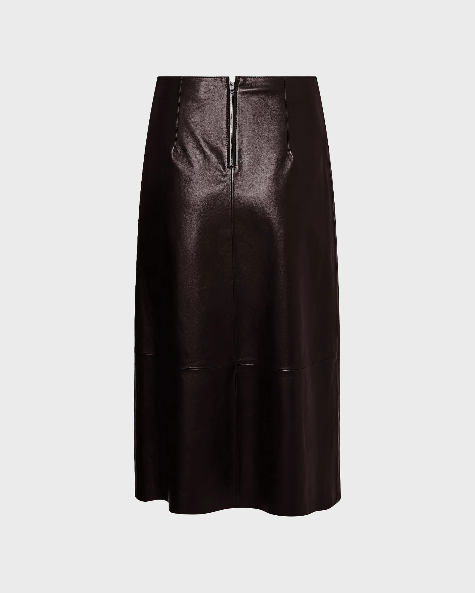 Leather fringe wrap skirt - Image 3