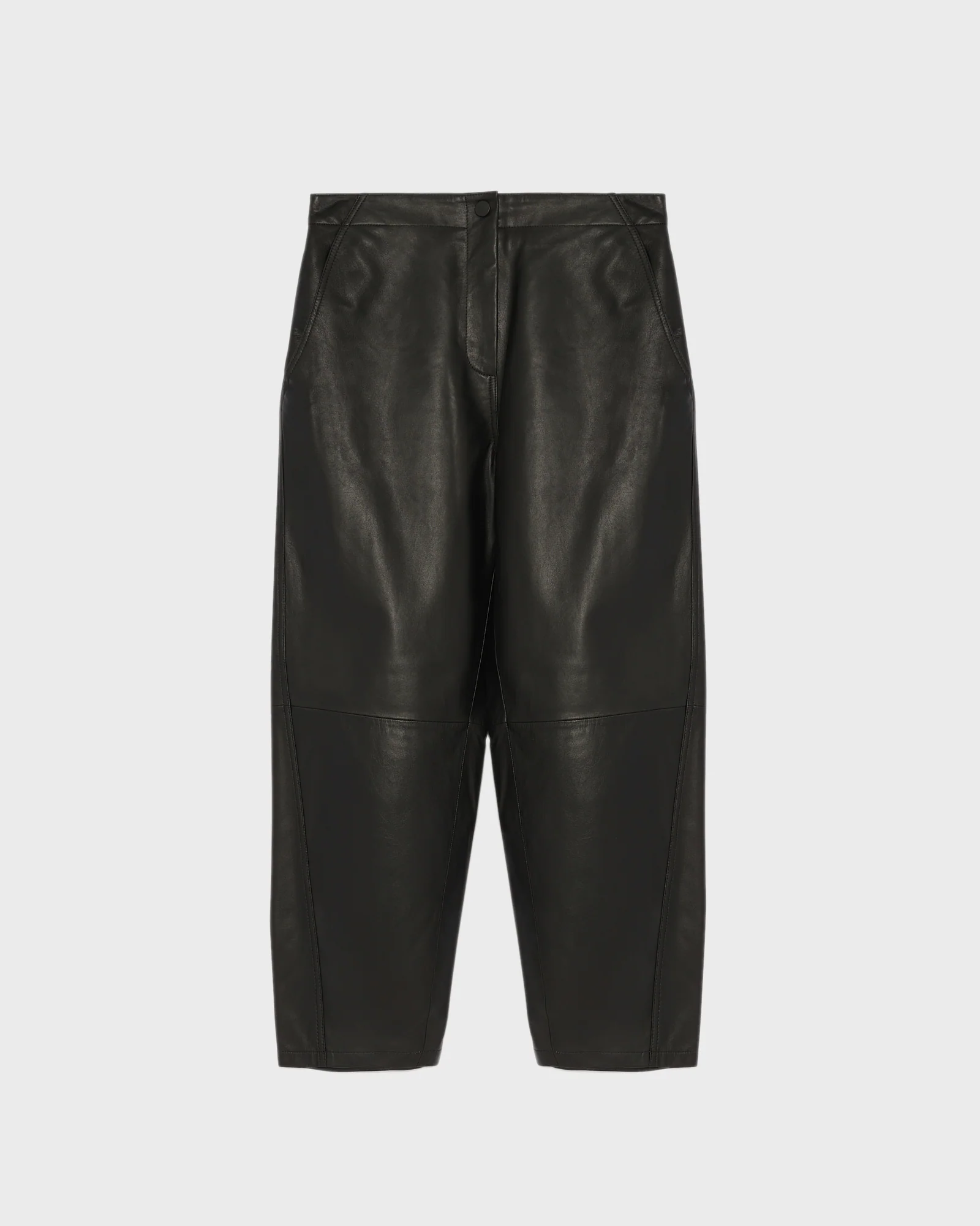 Lamb leather trousers