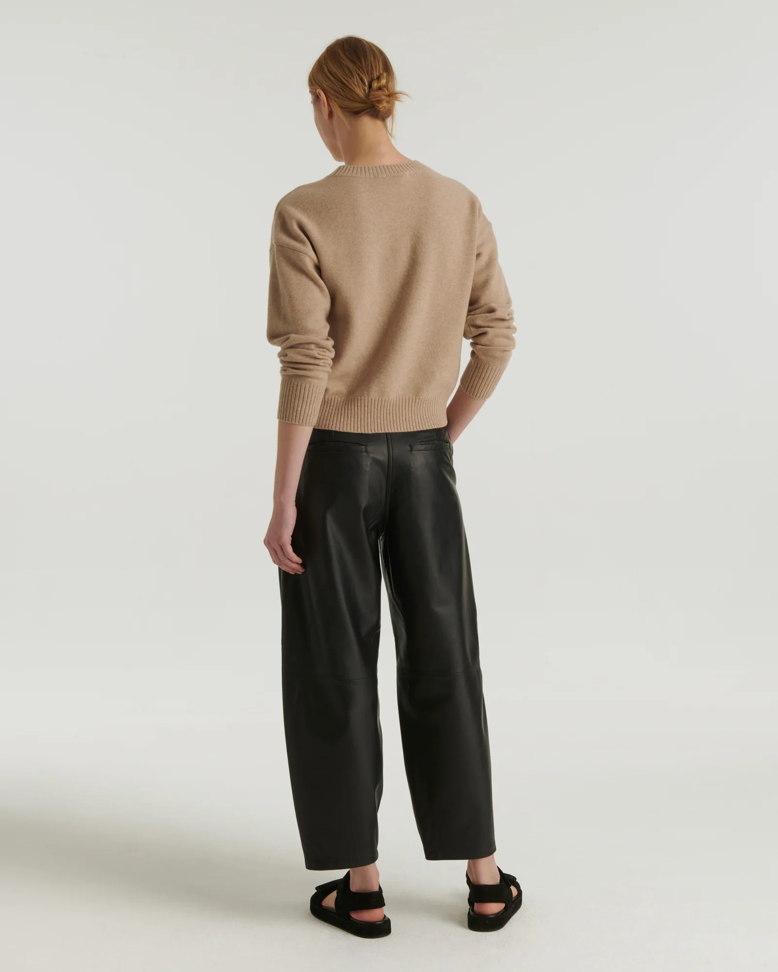 Lamb leather trousers - Image 4