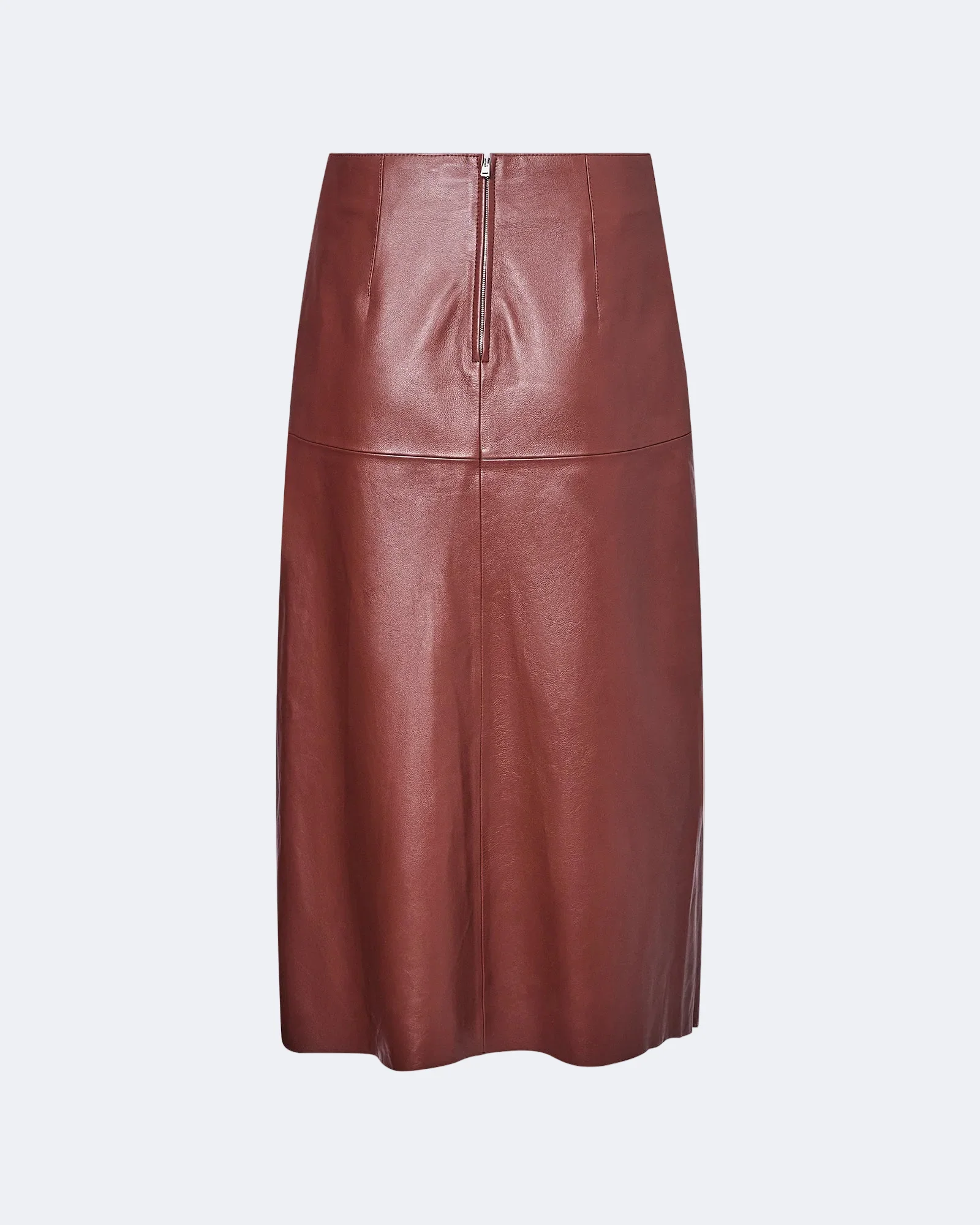 Leather wrap skirt - Image 5