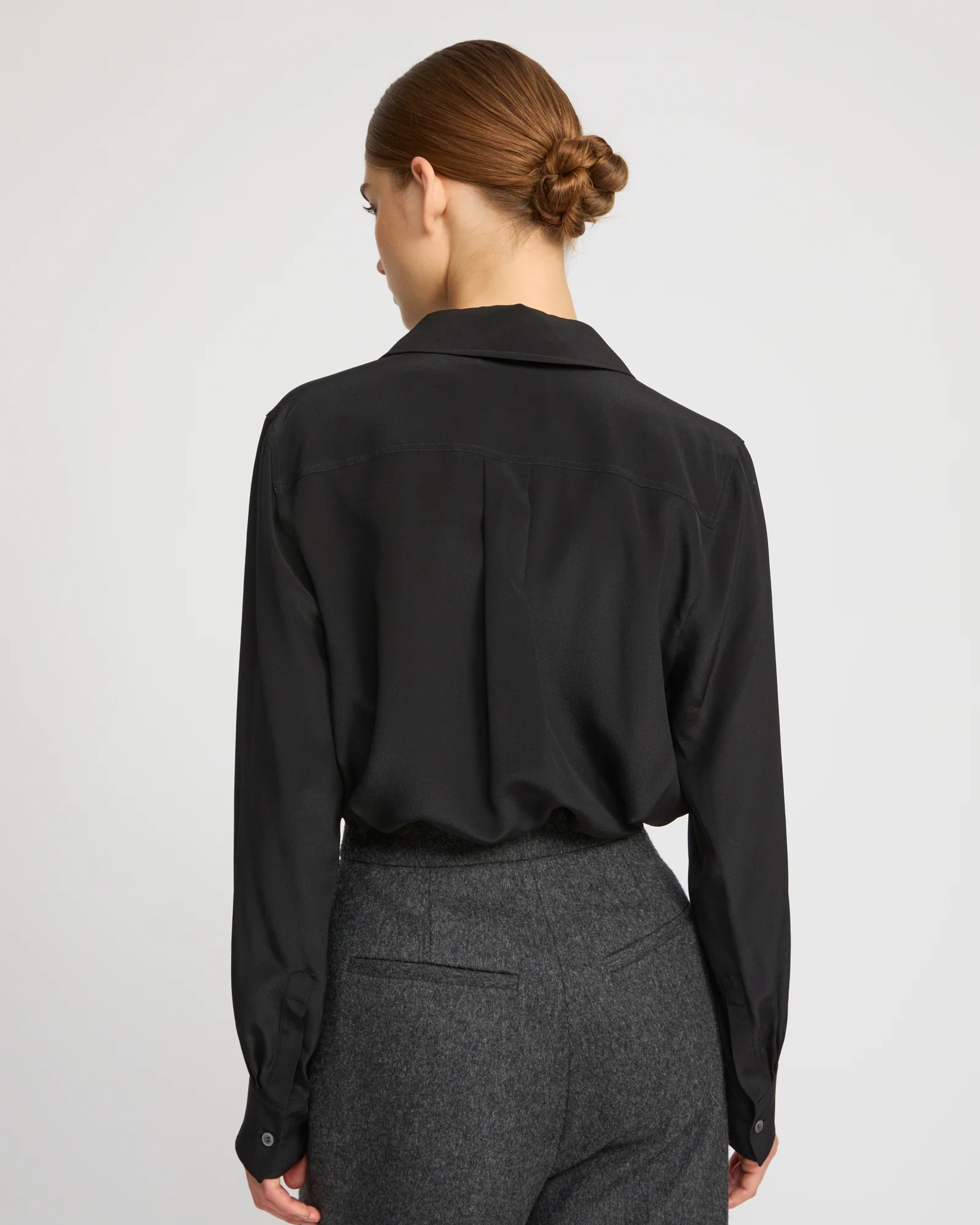 Light silk crepe blouse - Image 4