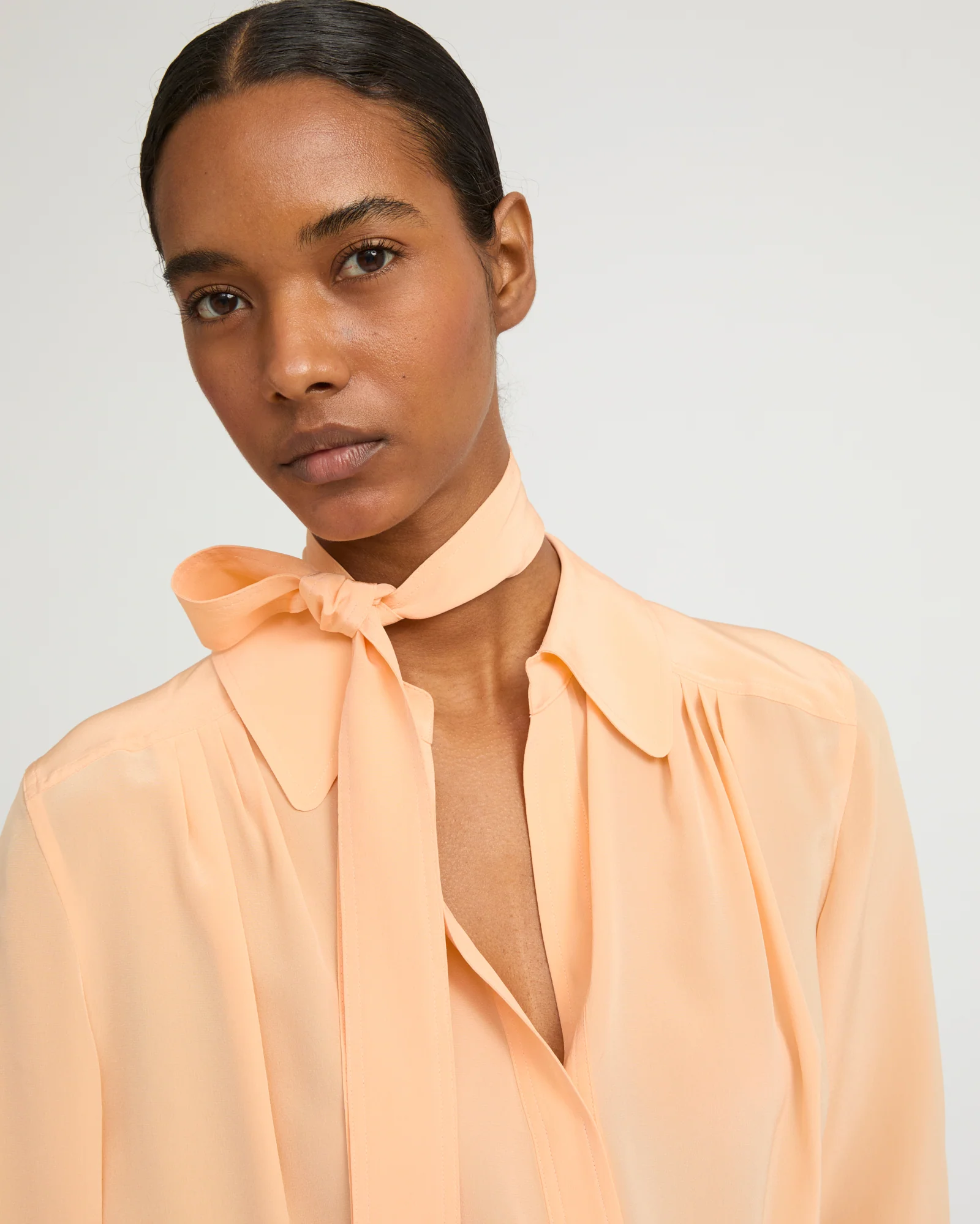 Light silk crepe blouse - Image 3
