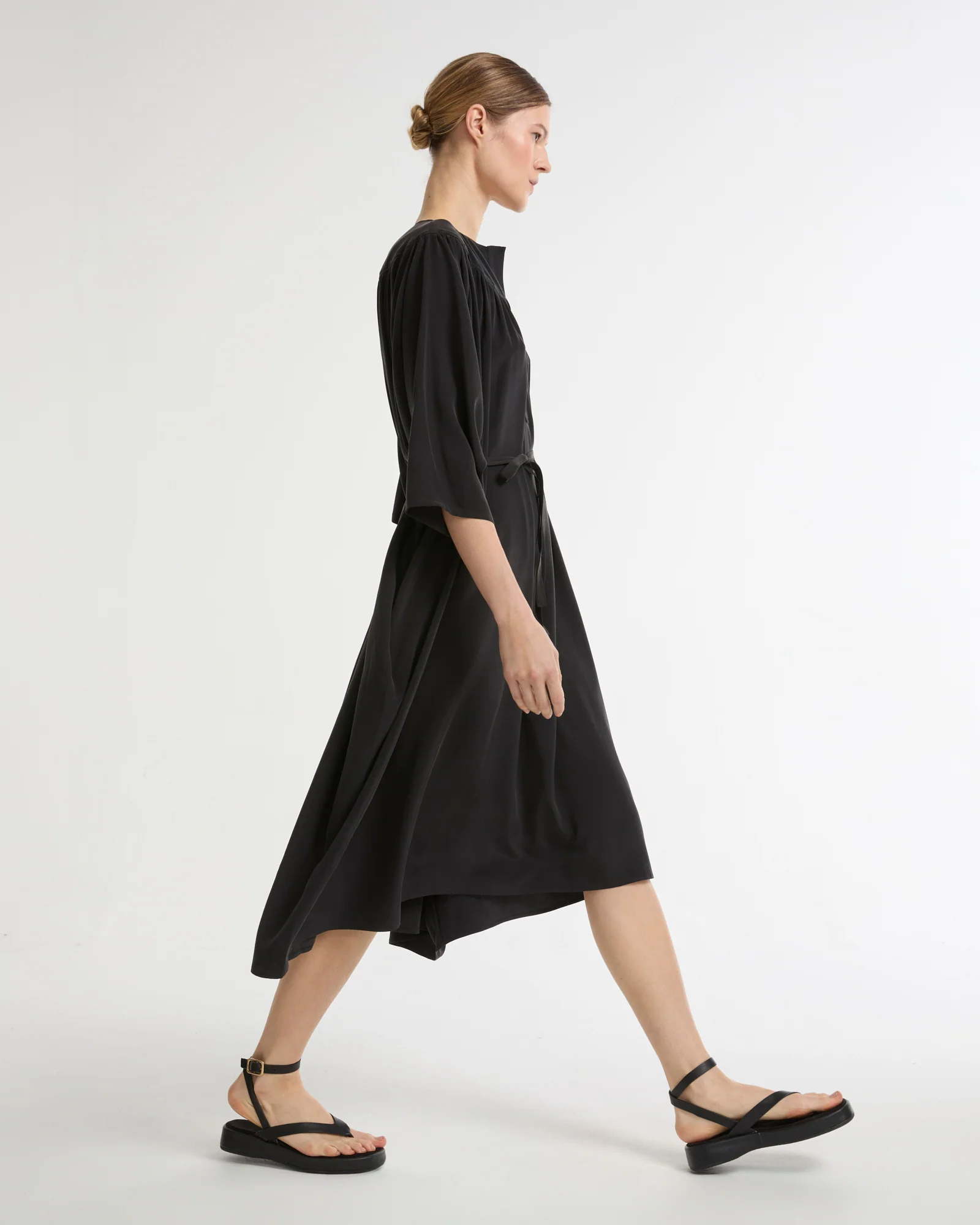 Light silk crepe dress - Image 3