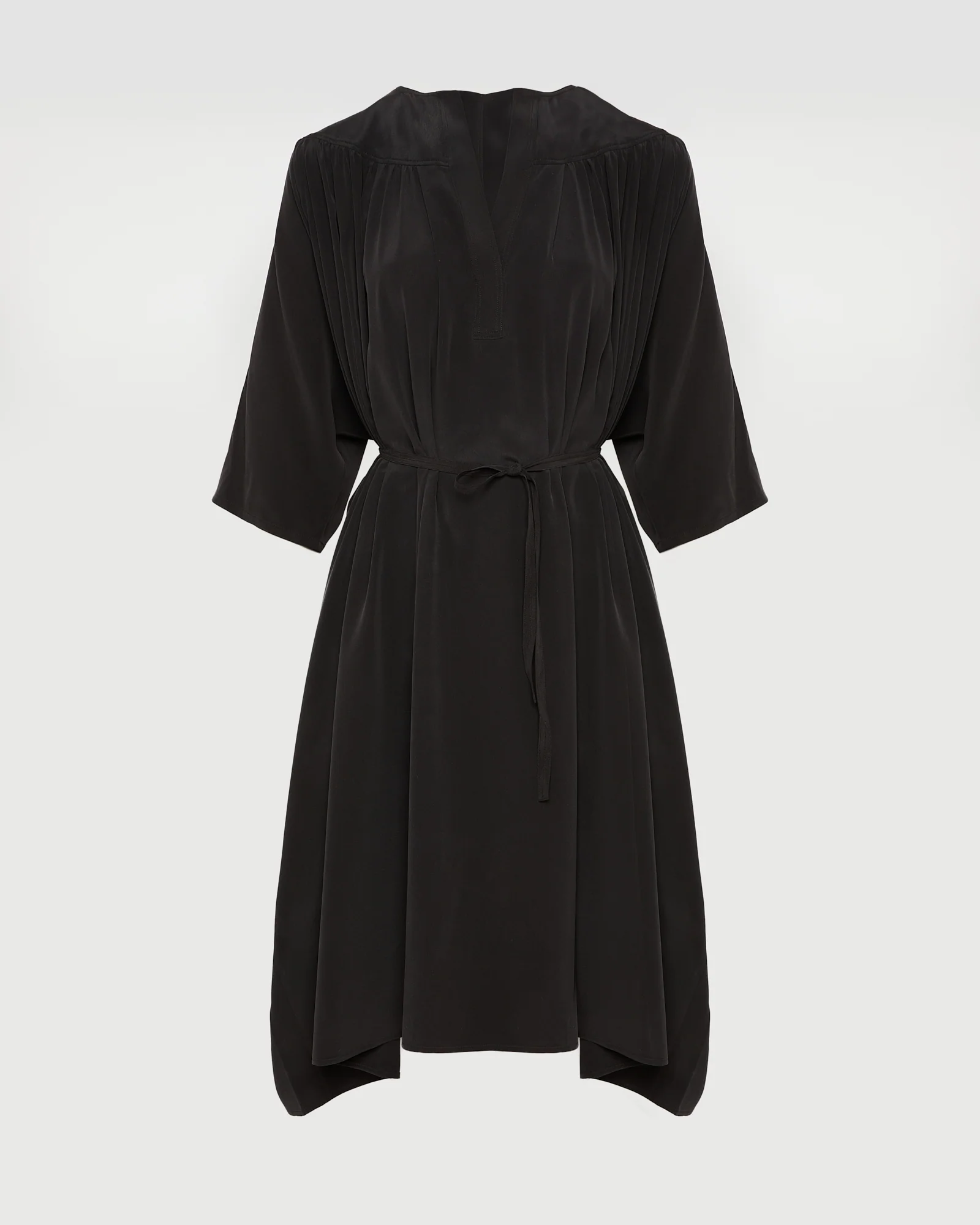 Light silk crepe dress - Image 5