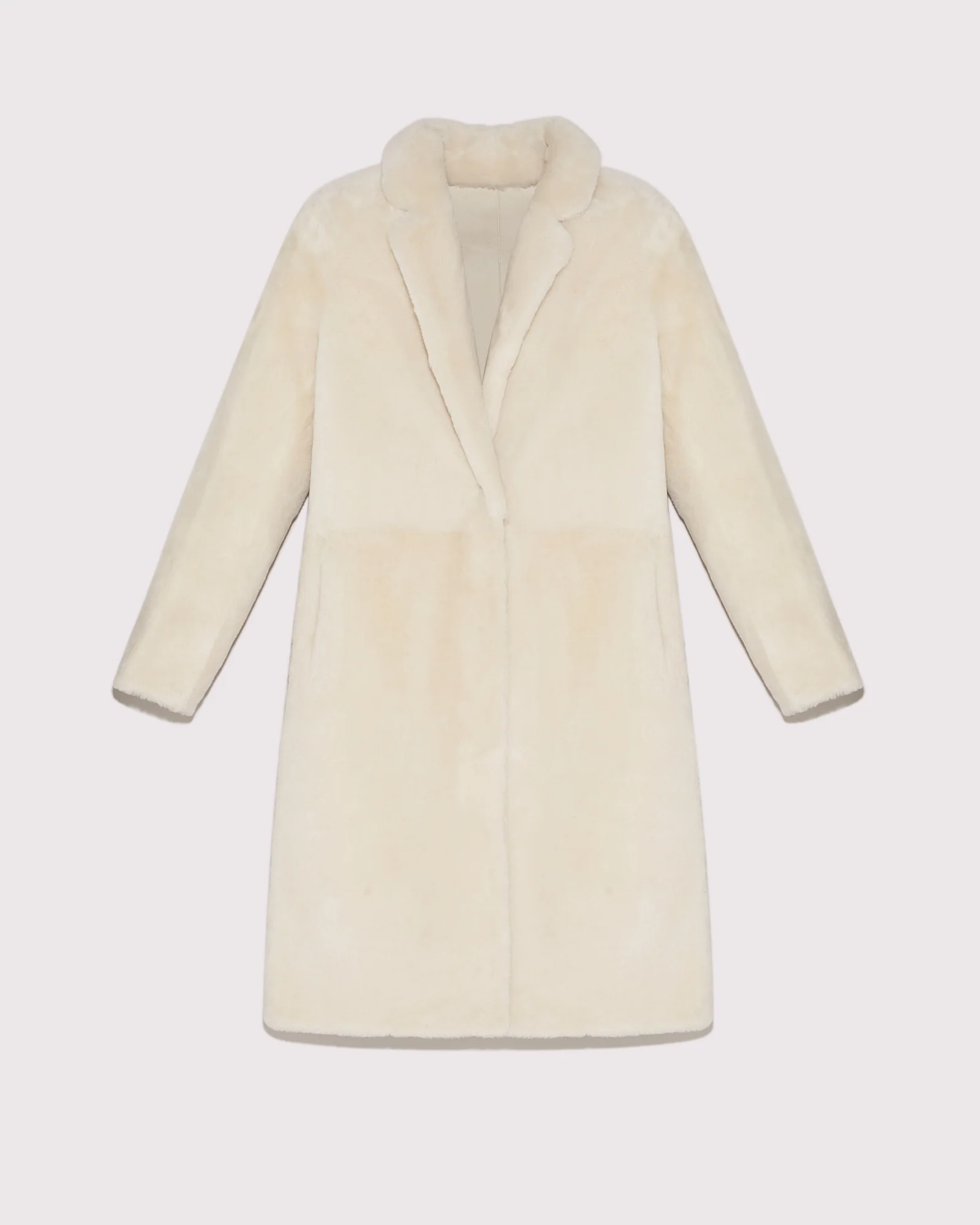 Reversible merino shearling coat - Image 6