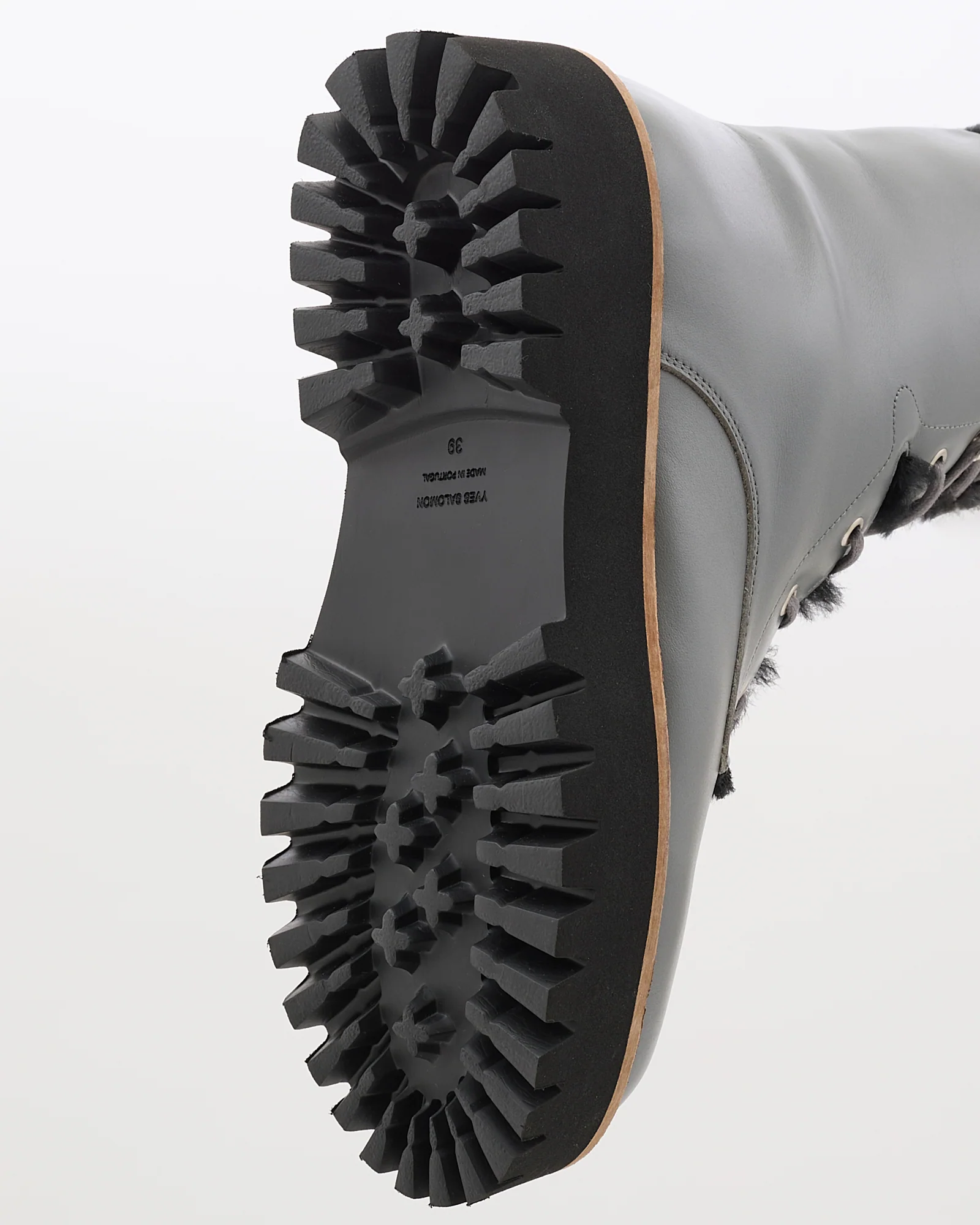 Lace-up boots in stiff Merinillo - Image 6