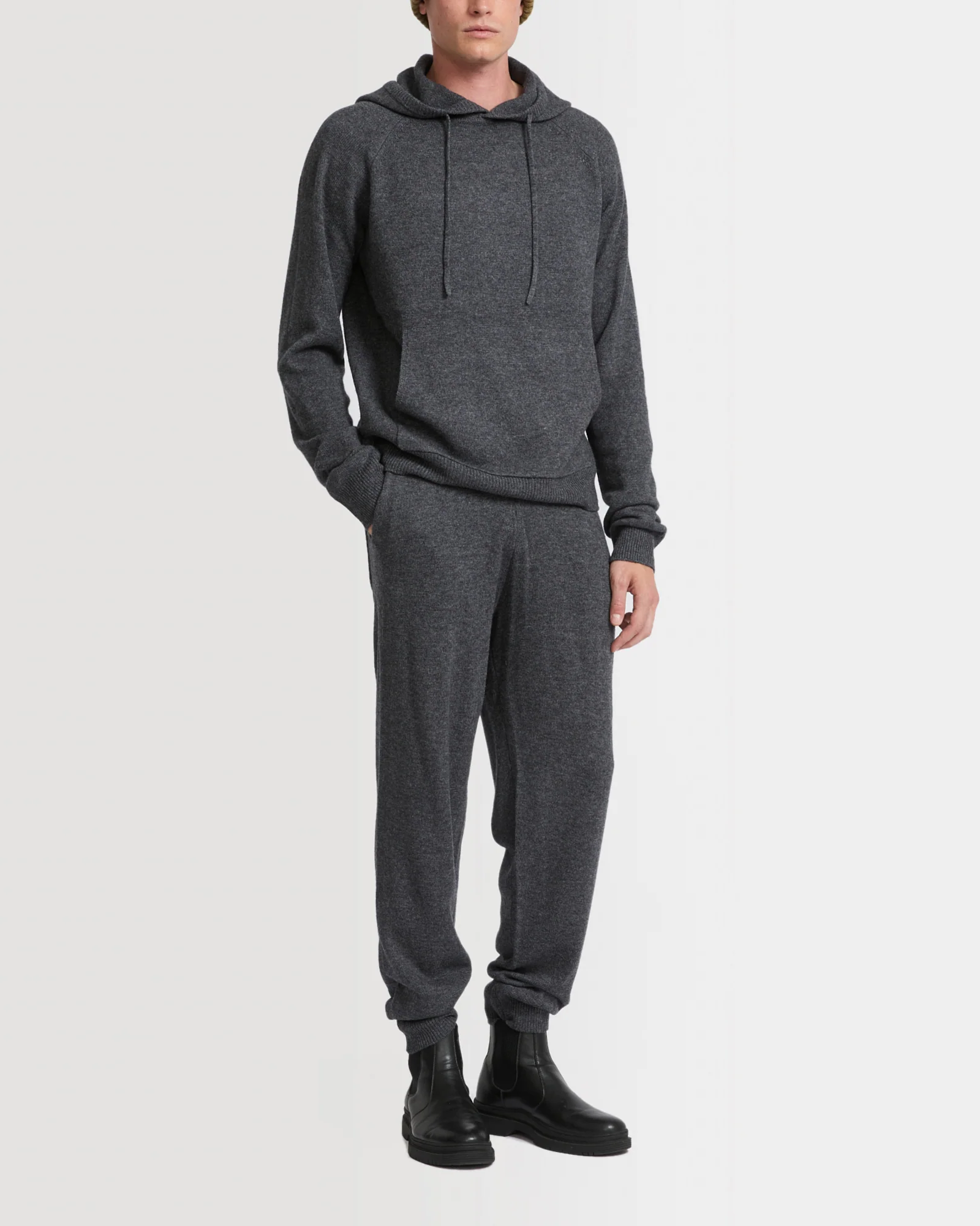 Knit track pants