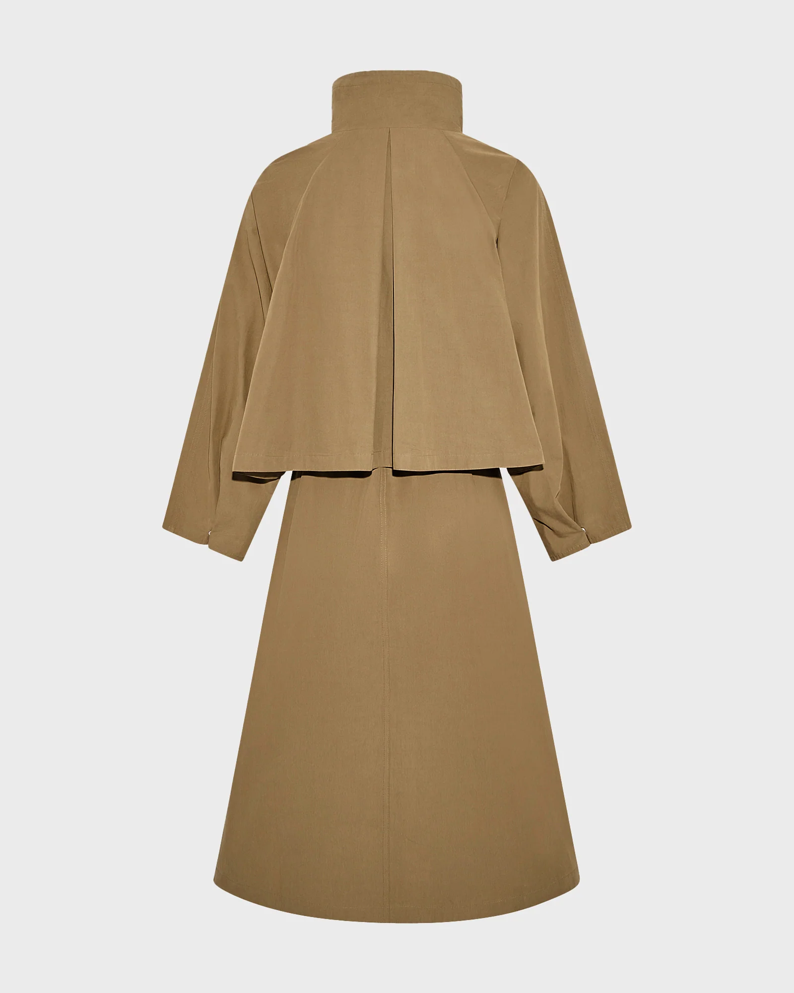 Oversized maxi cotton trench - Image 6