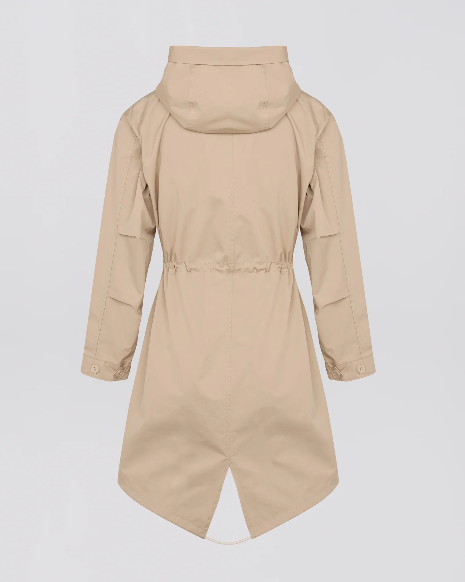Short fishtail parka in technical fabric - Image 5