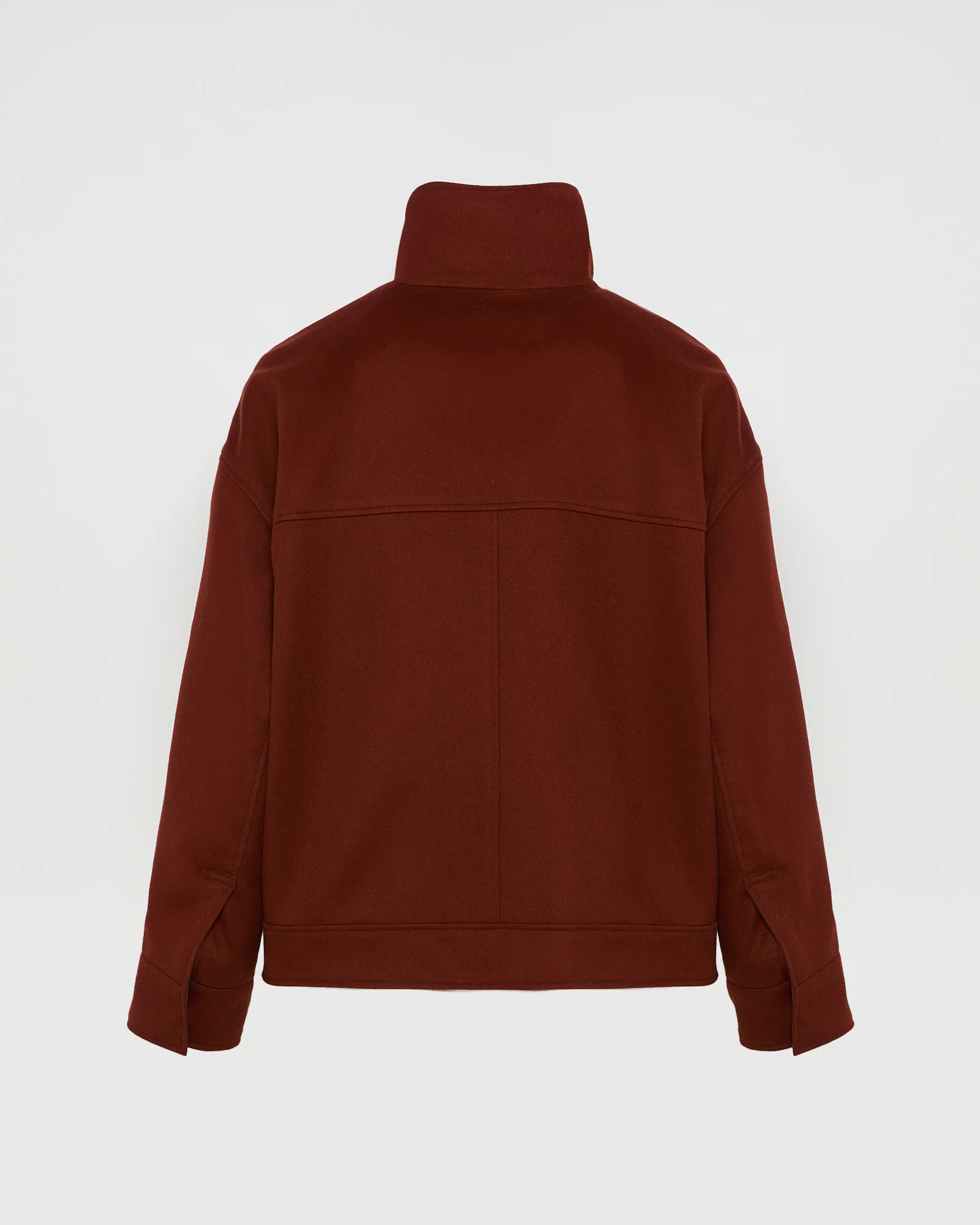 Reversible jacket in Loro Piana fabric & waterproof technical fabric - Image 6