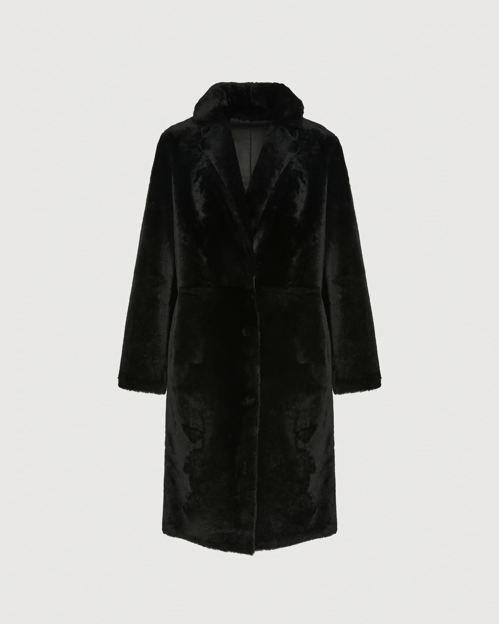 Reversible merino shearling coat - Image 6