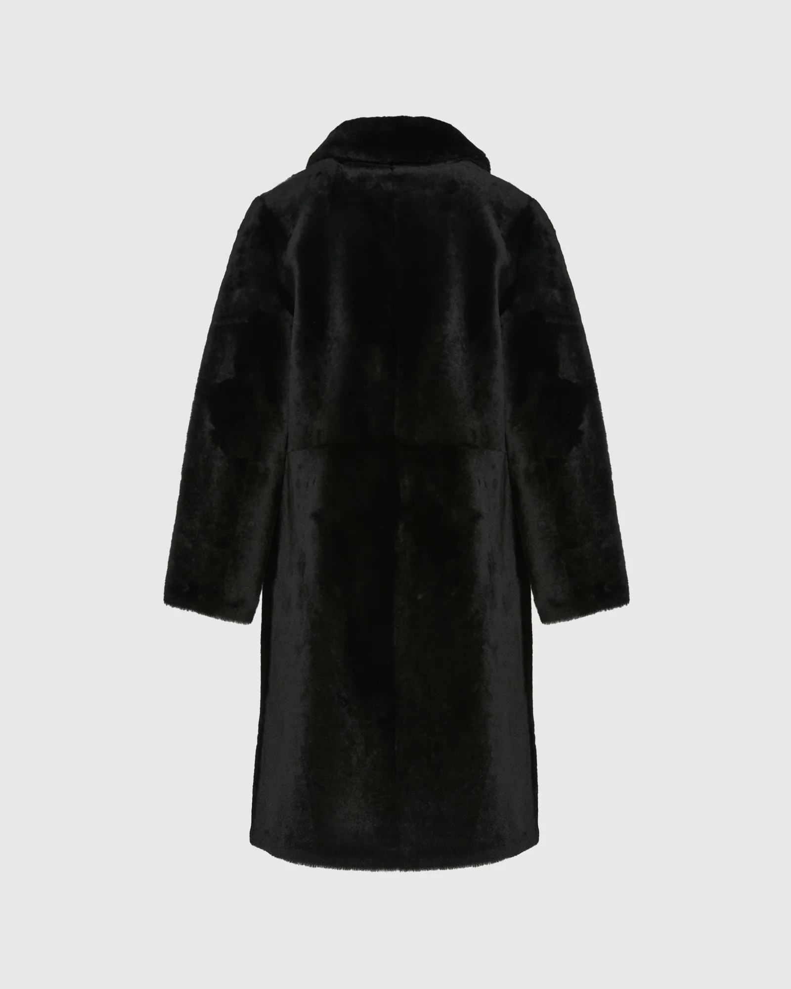 Reversible merino shearling coat - Image 7